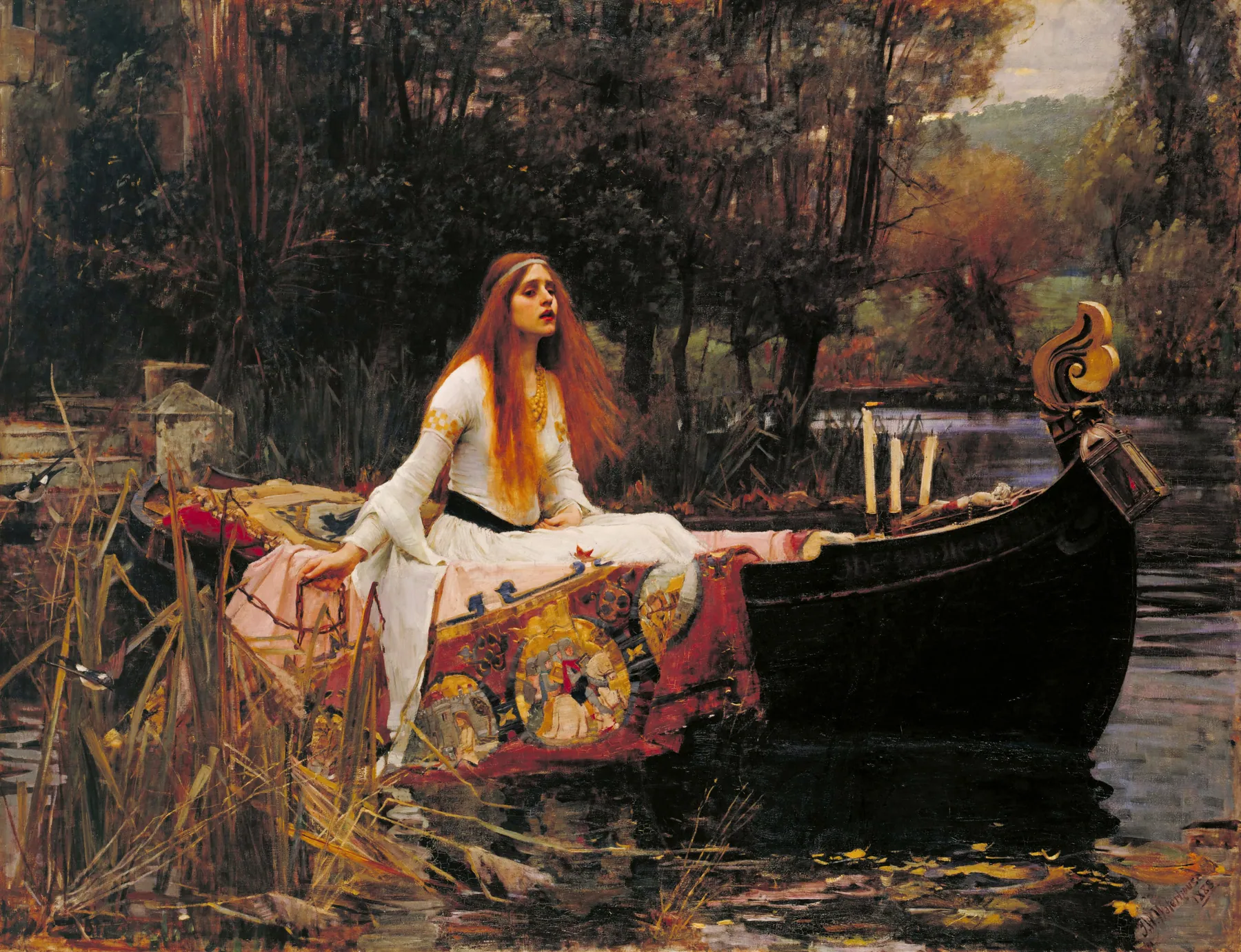 La dama de Shalott, de John William Waterhouse