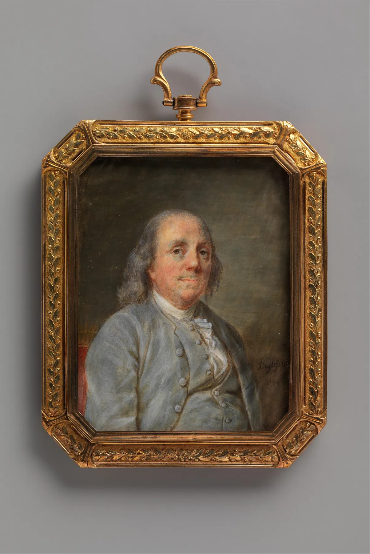 Benjamin Franklin, de Joseph Siffred Duplessis