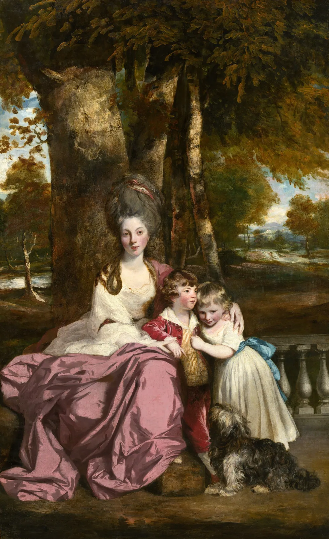 Lady Elizabeth Delmé y sus hijos, de Joshua Reynolds