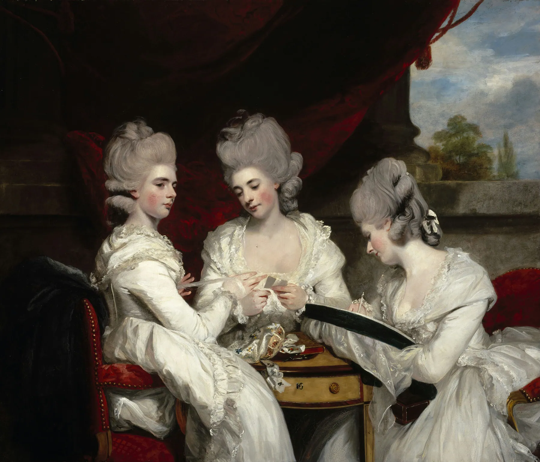 Las hermanas Waldegrave, de Joshua Reynolds