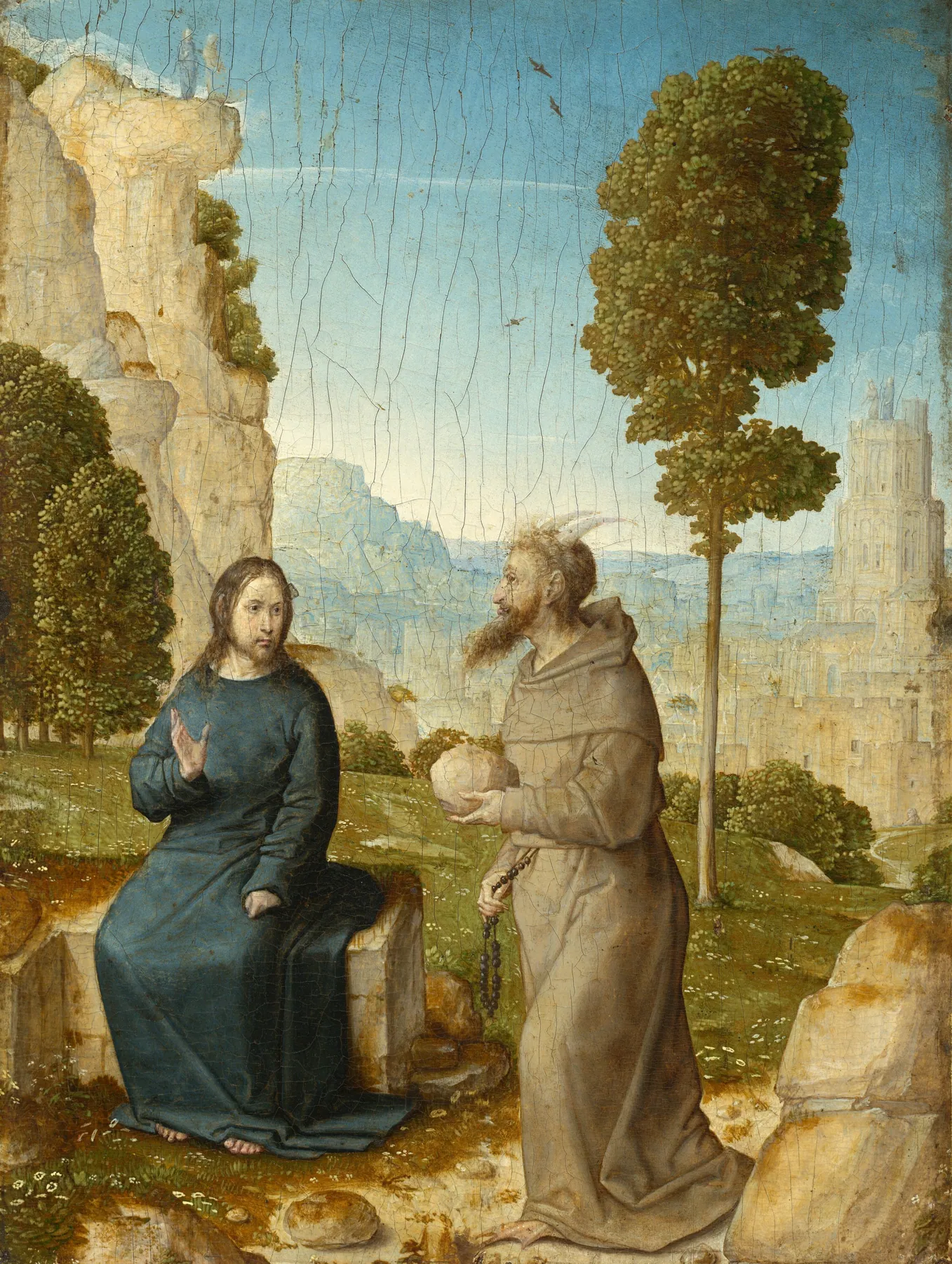 La tentación de Cristo, de Juan de Flandes