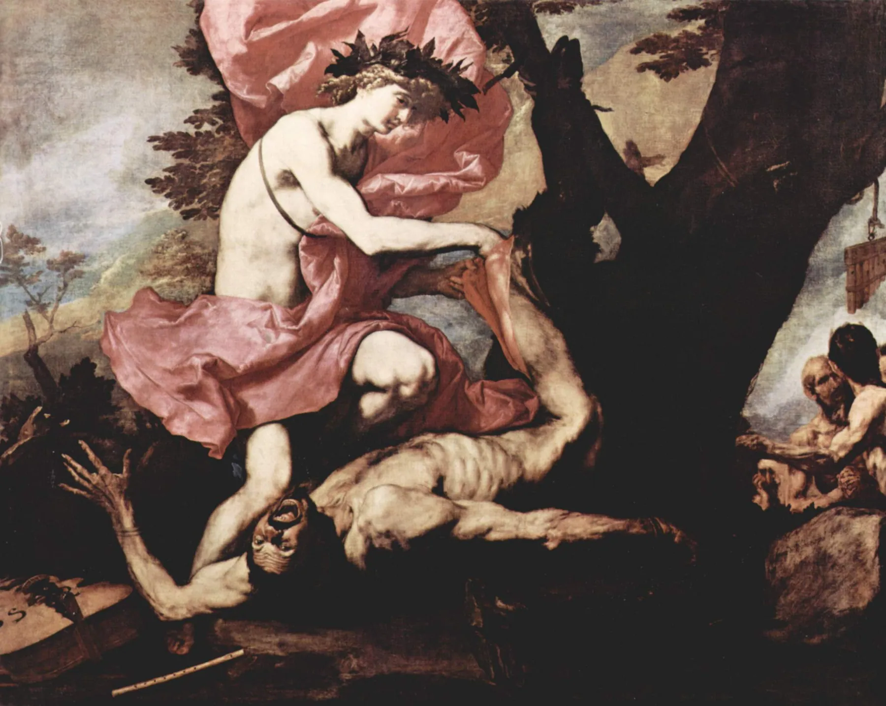 Apolo y Marsias, de Jusepe de Ribera