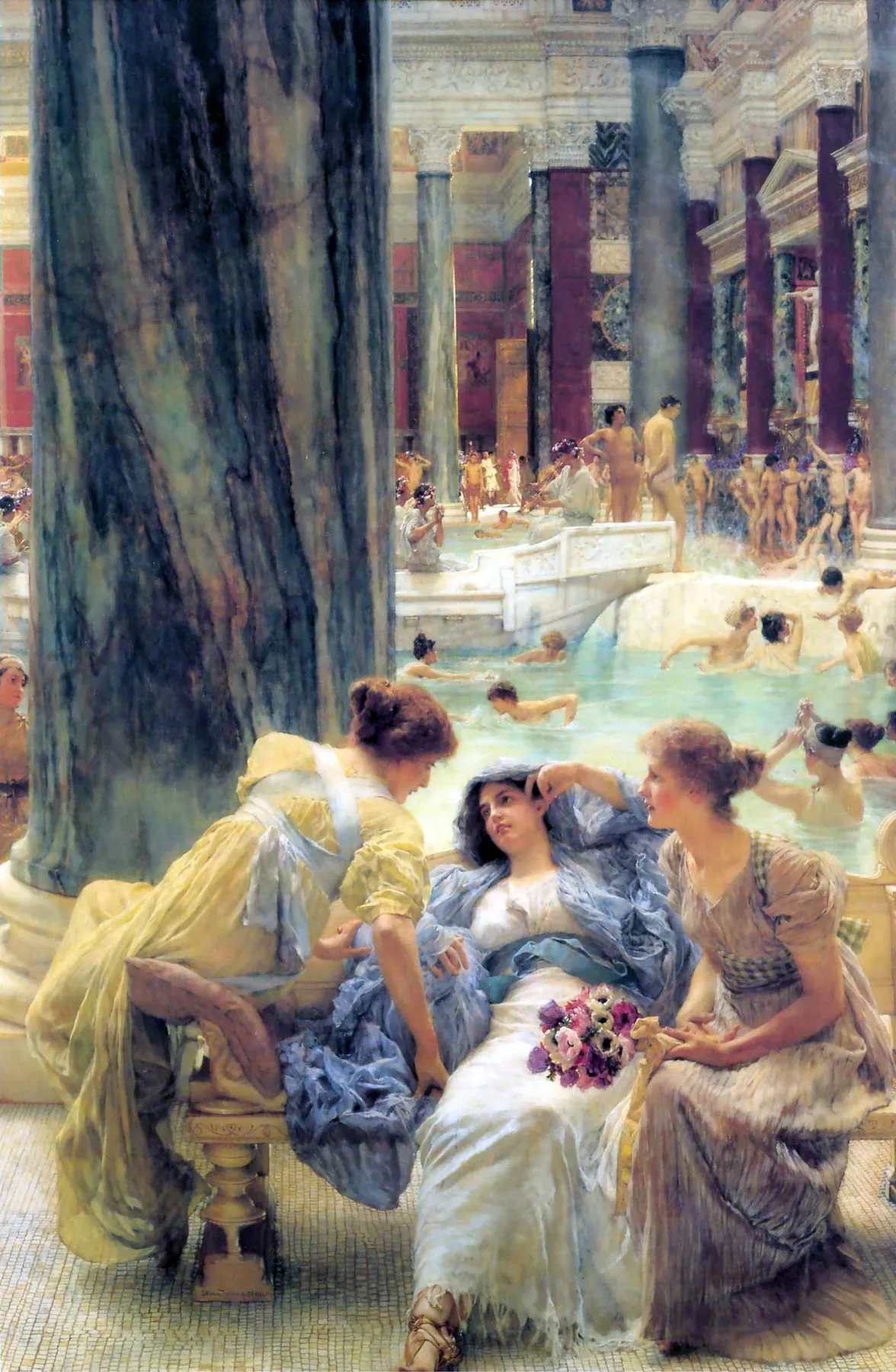 Las termas de Caracalla, de Lawrence Alma-Tadema