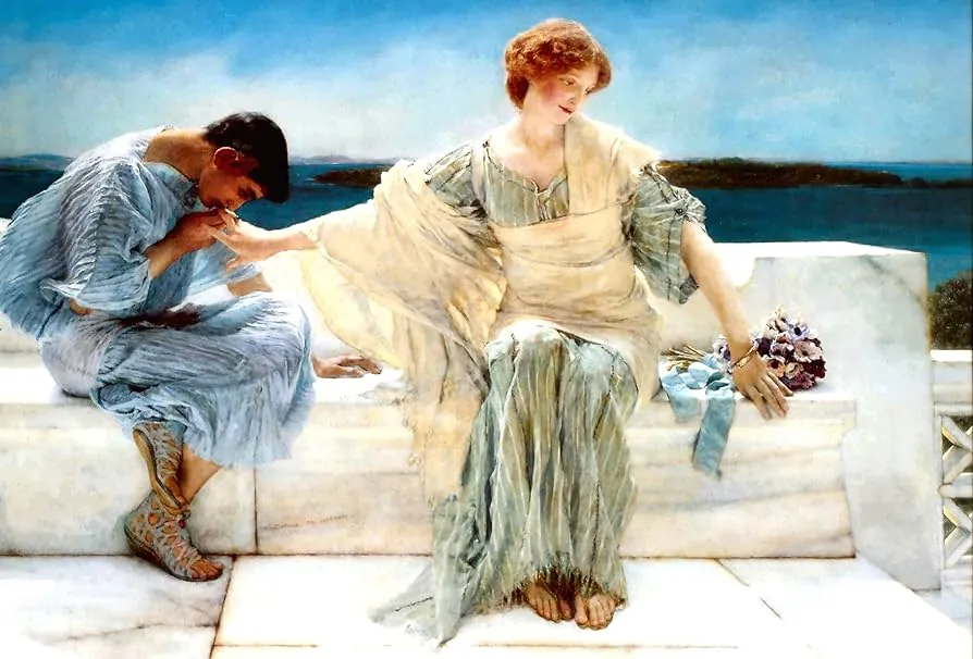 No me preguntes más, de Lawrence Alma-Tadema