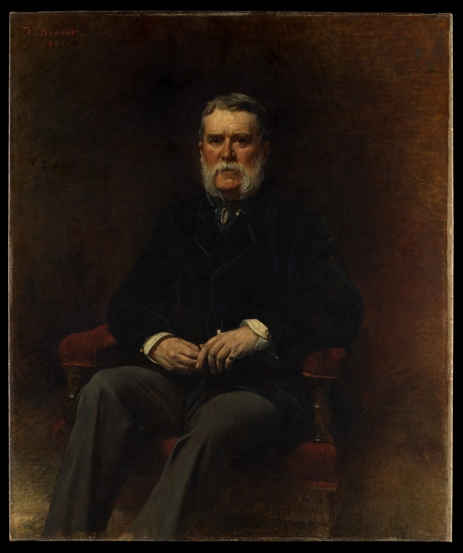 John Taylor Johnston (1820–1893), de Léon Bonnat