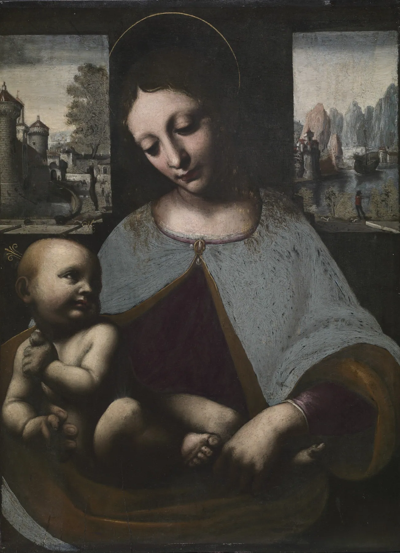 Virgen con el Niño, de Leonardo da Vinci