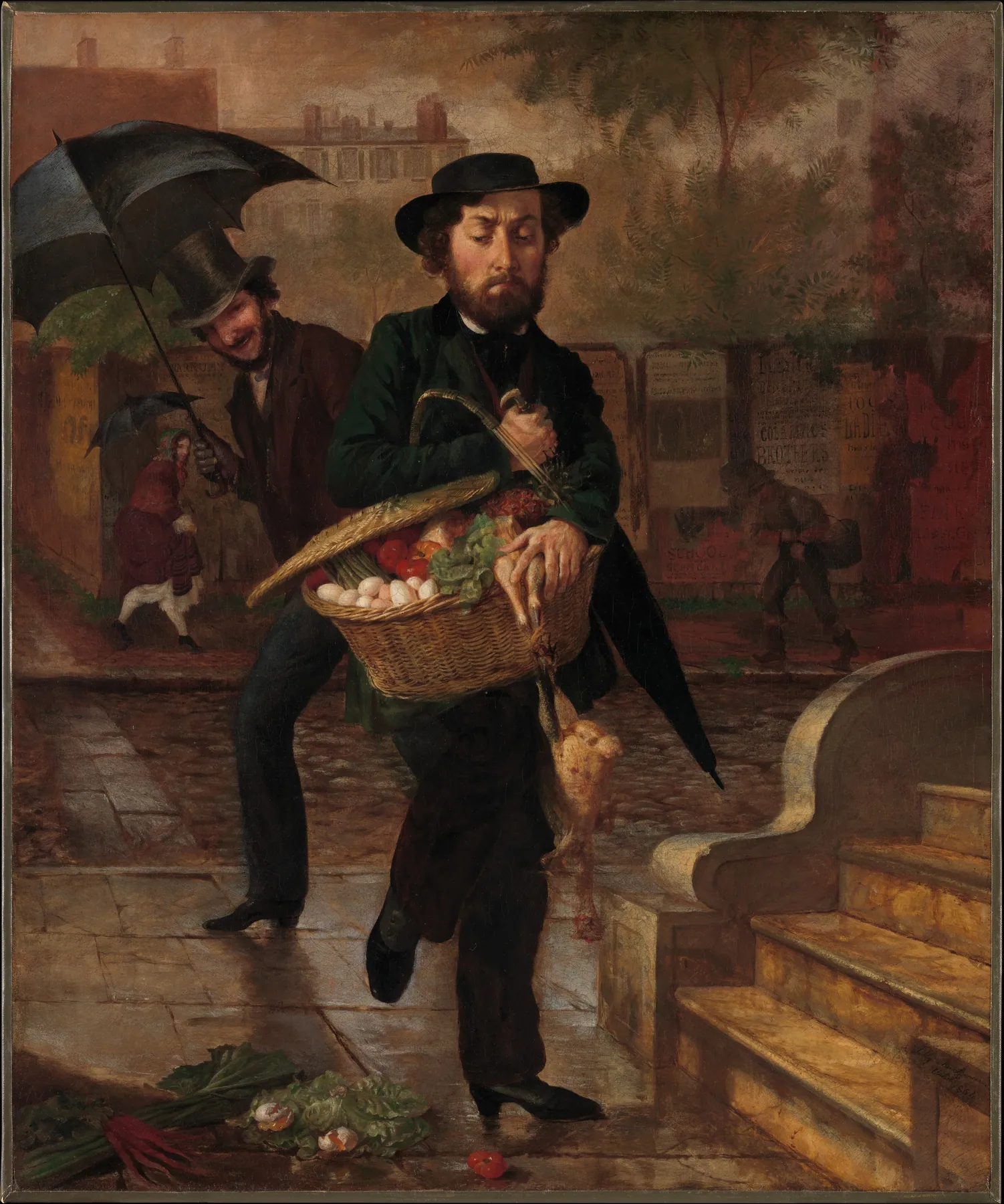 Joven esposo, primeras compras, de Lilly Martin Spencer