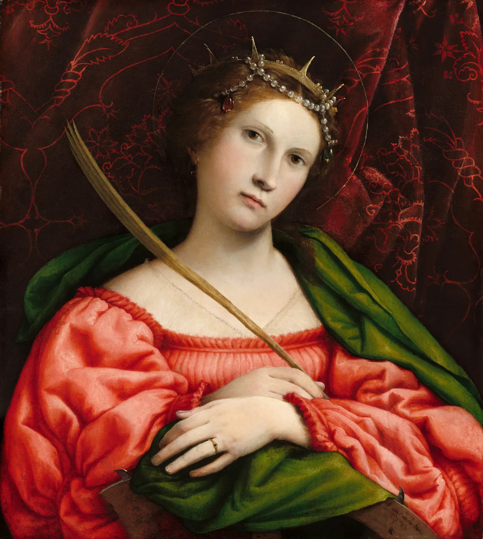 Santa Catalina, de Lorenzo Lotto