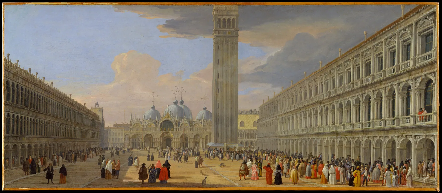 La Plaza de San Marcos, Venecia, de Luca Carlevaris