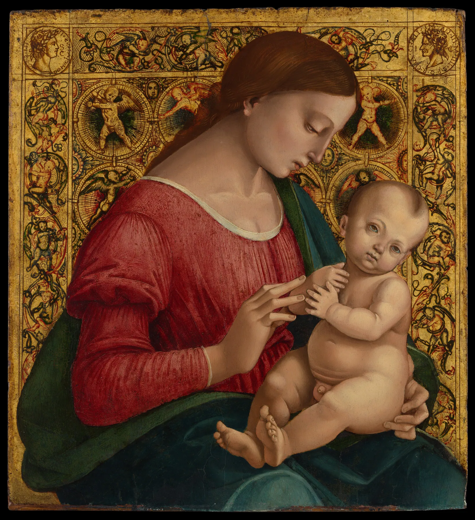 Virgen con el Niño, de Luca Signorelli