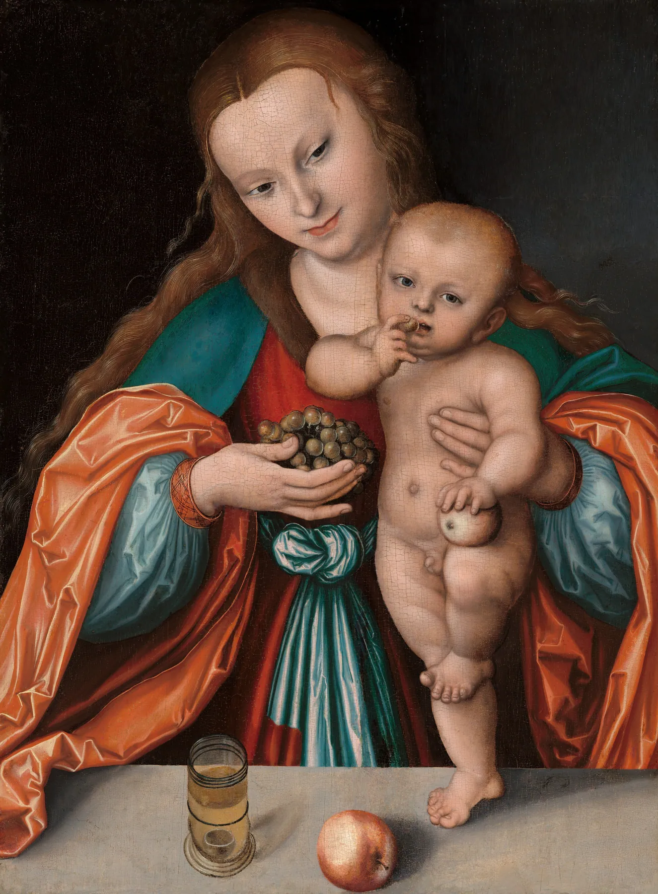 La Virgen con el Niño, de Lucas Cranach el Viejo
