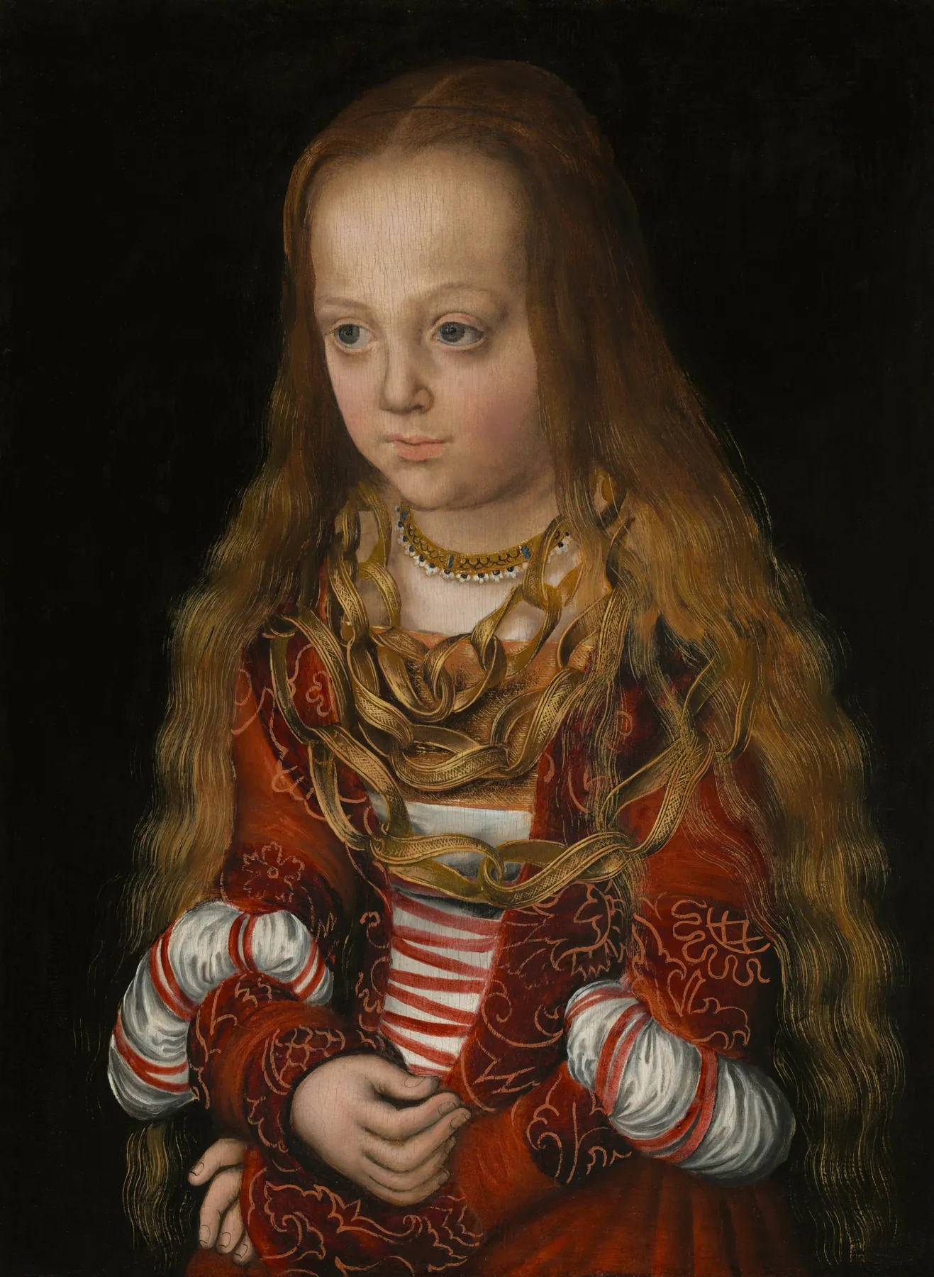 Una princesa de Sajonia, de Lucas Cranach el Viejo