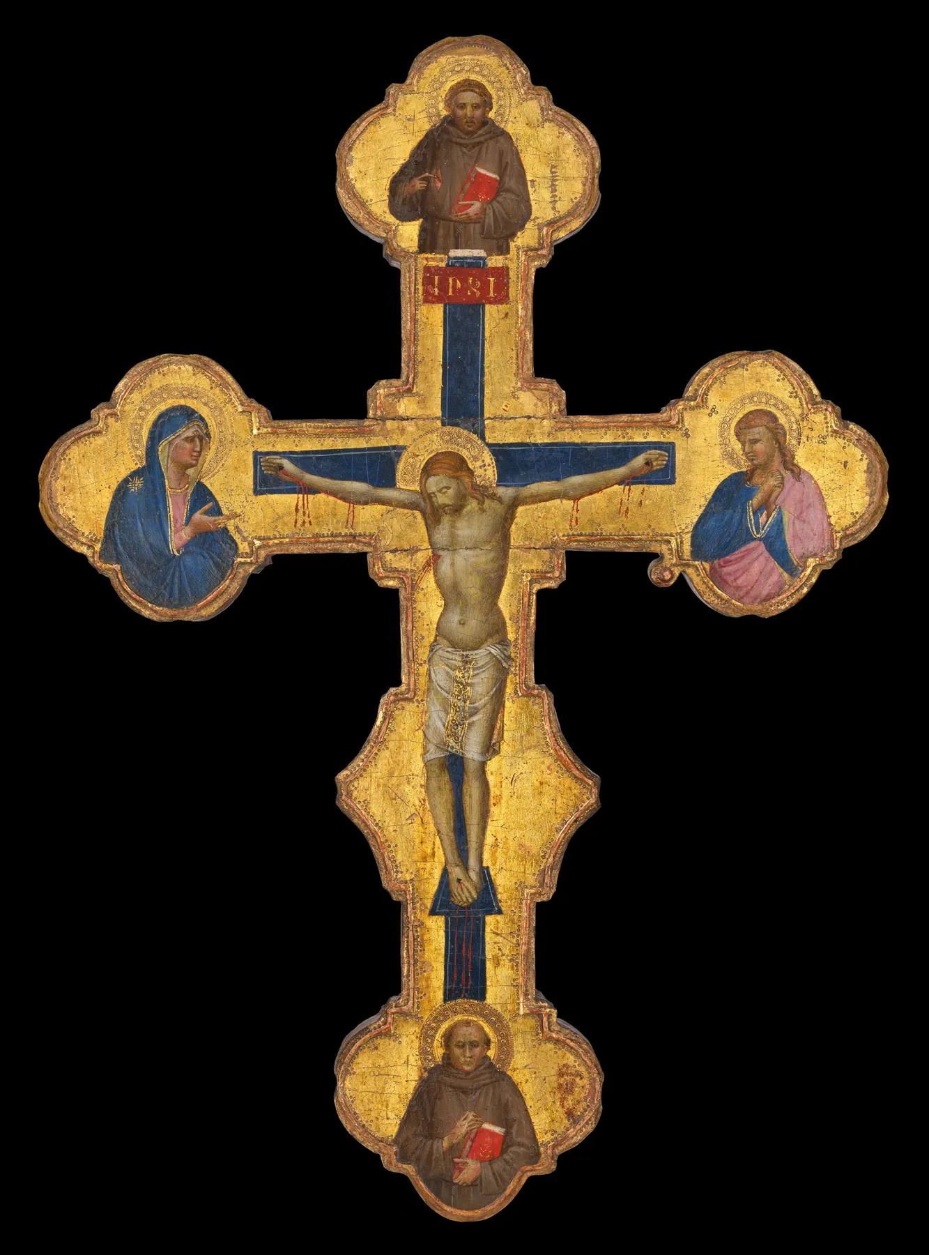 Crucifijo, de Maestro de la Misericordia Orcagnesca