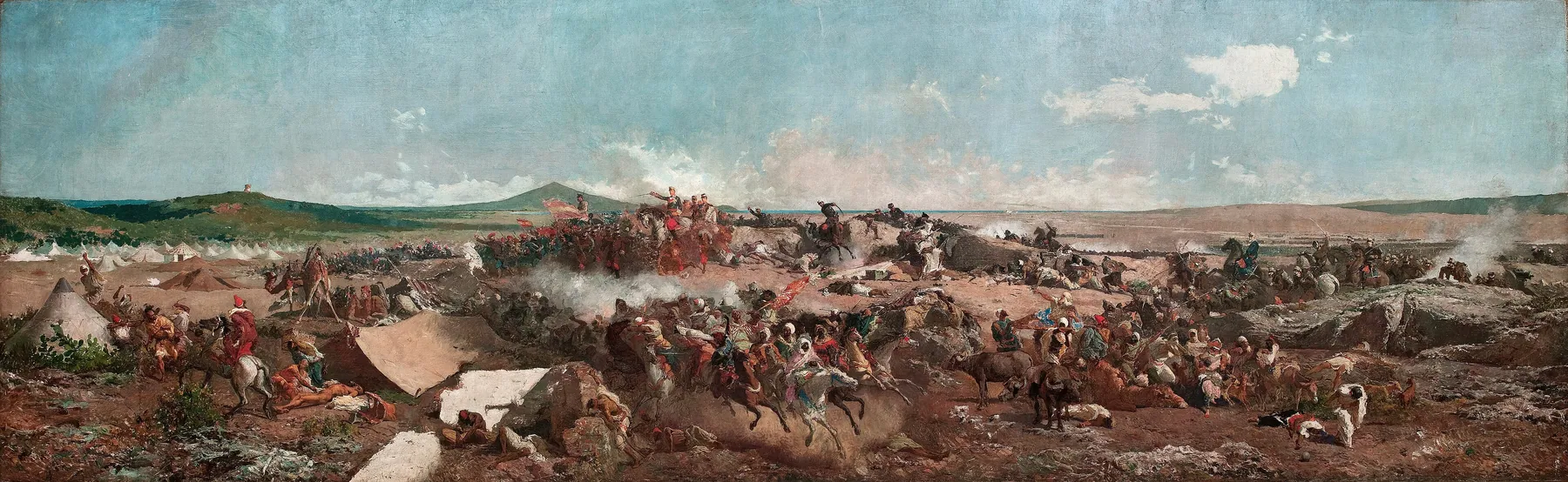 Boceto de la batalla de Tetuán, de Marià Fortuny