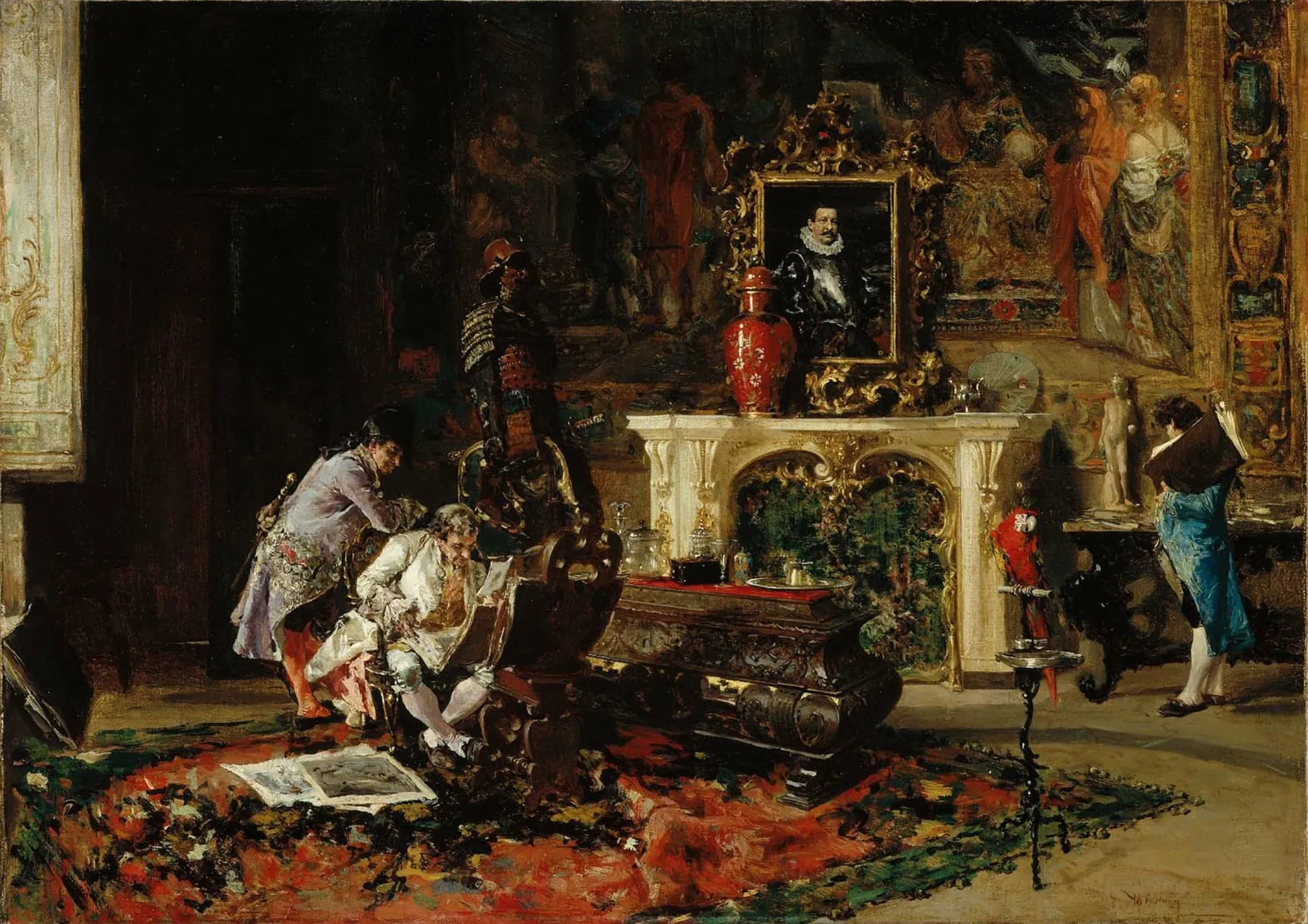 El coleccionista de estampas, de Marià Fortuny