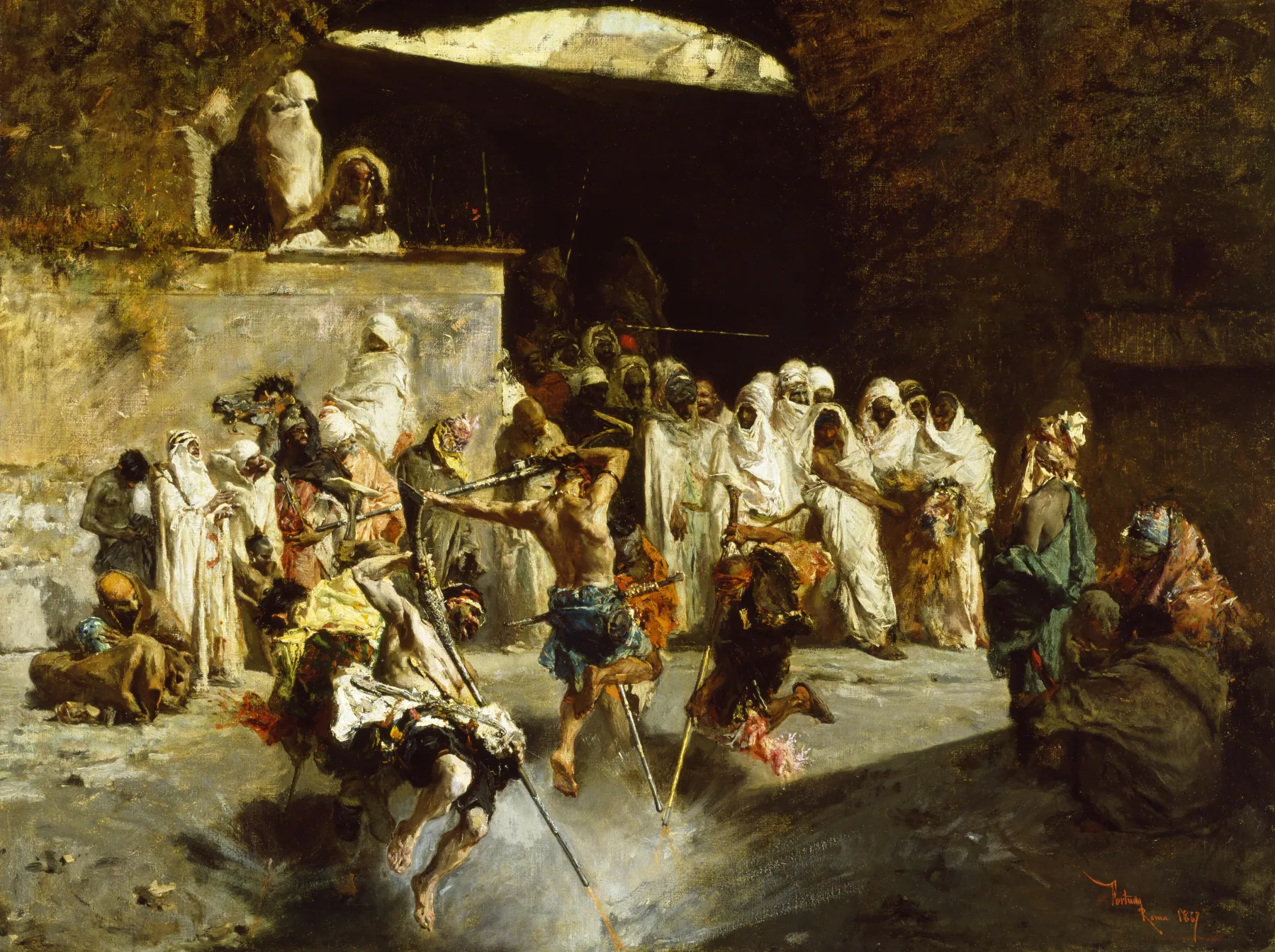 Fantasía árabe, de Marià Fortuny