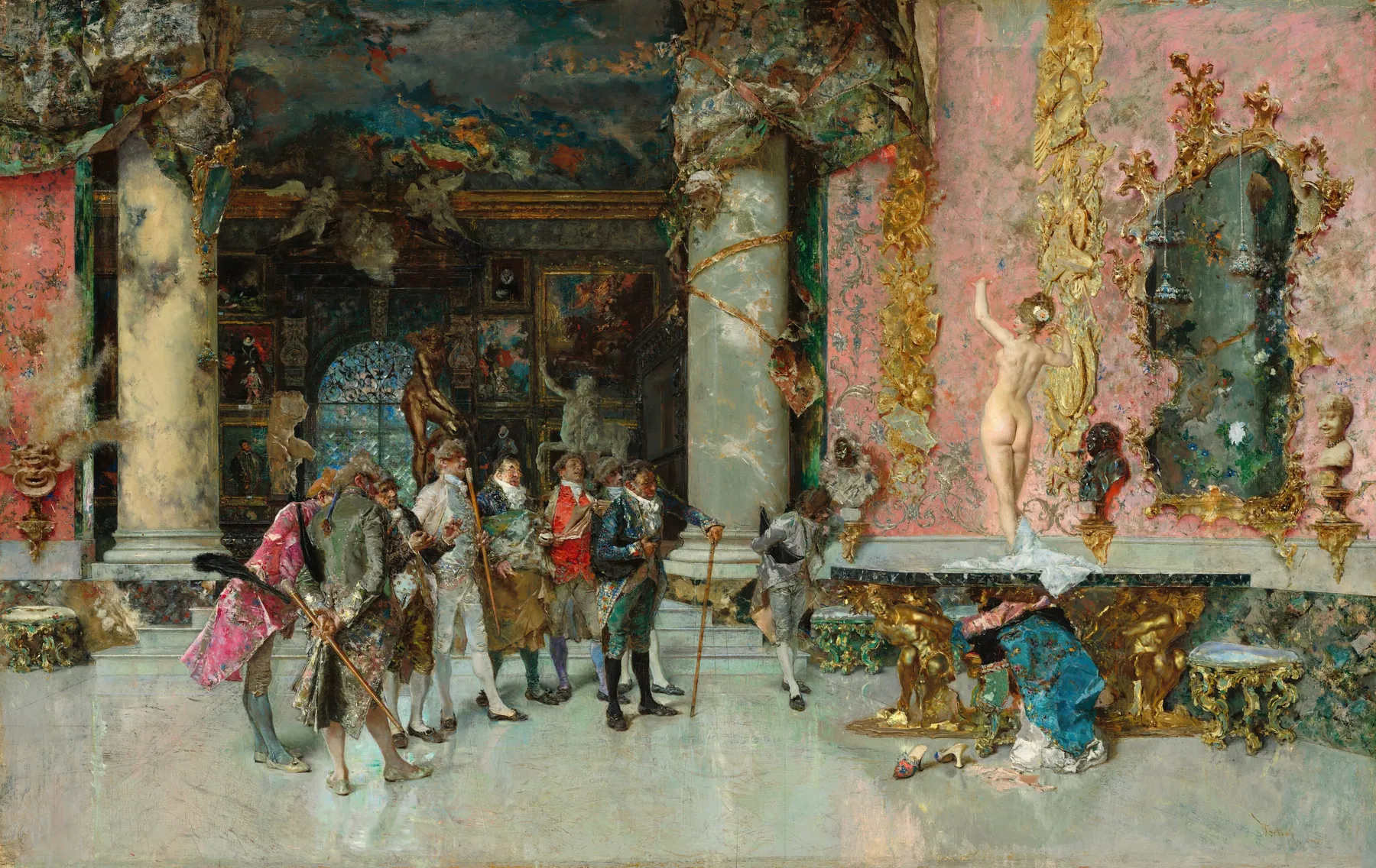 La elección de la modelo, de Marià Fortuny