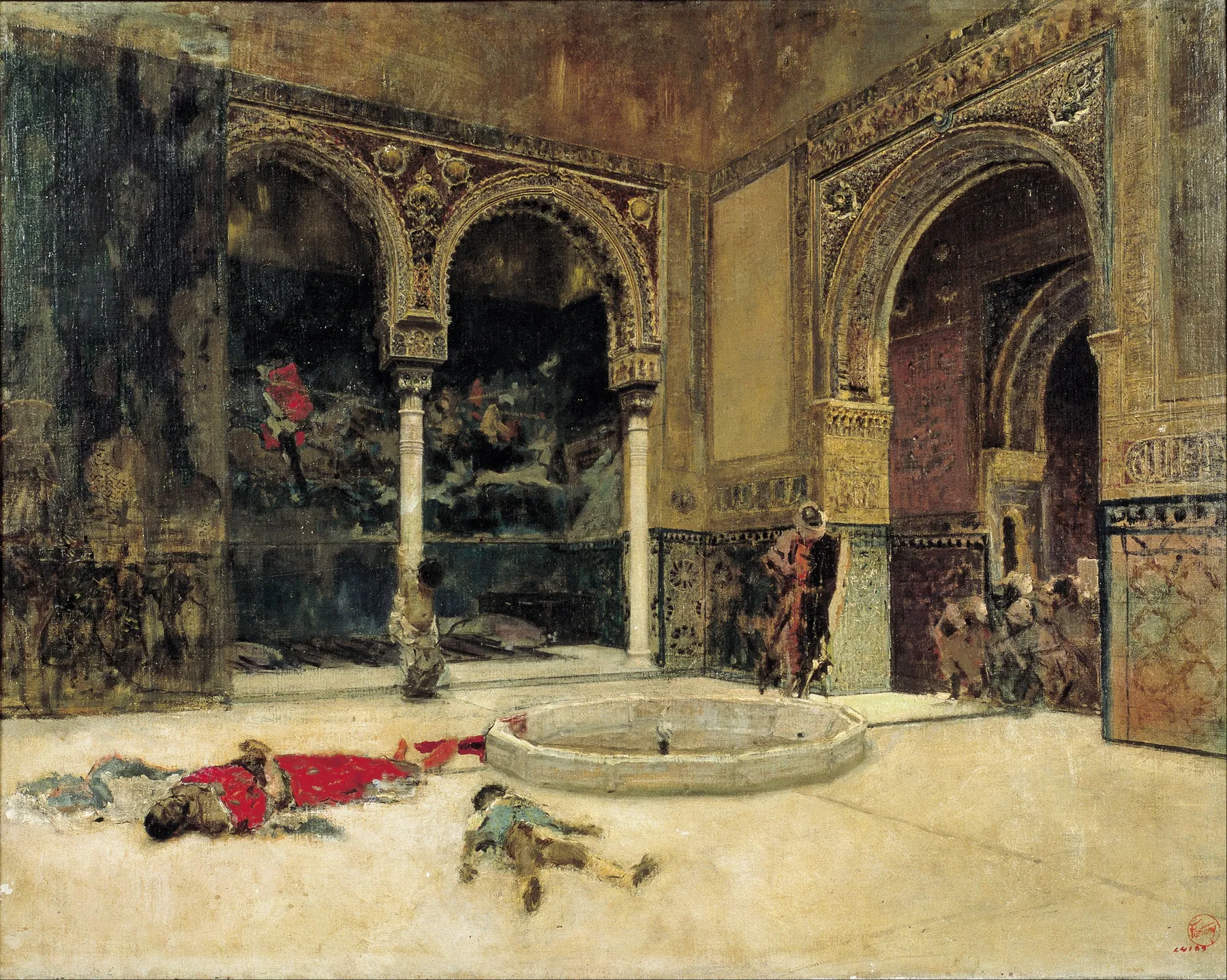 La matanza de los abencerrajes, de Marià Fortuny