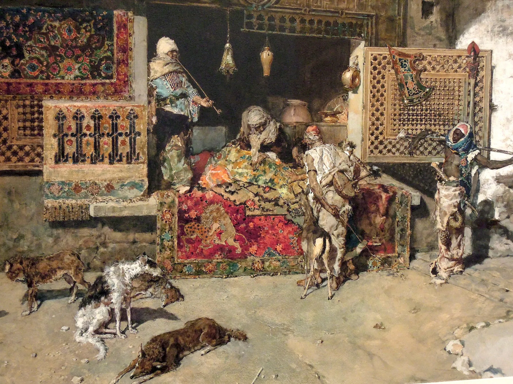 Los tapiceros marroquíes, de Marià Fortuny