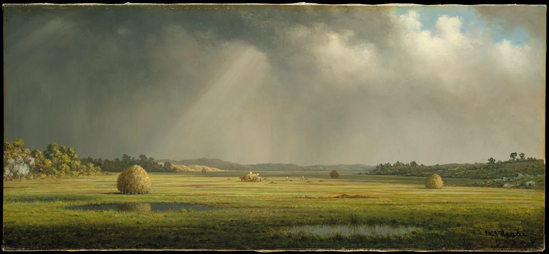 Los prados de Newburyport, de Martin Johnson Heade