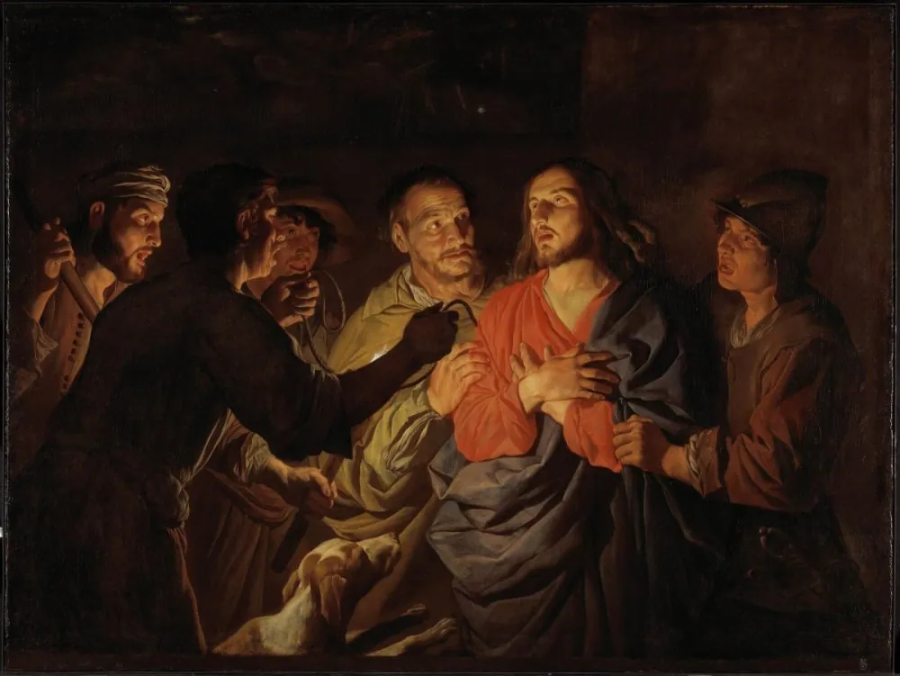La captura de Cristo, de Matthias Stom