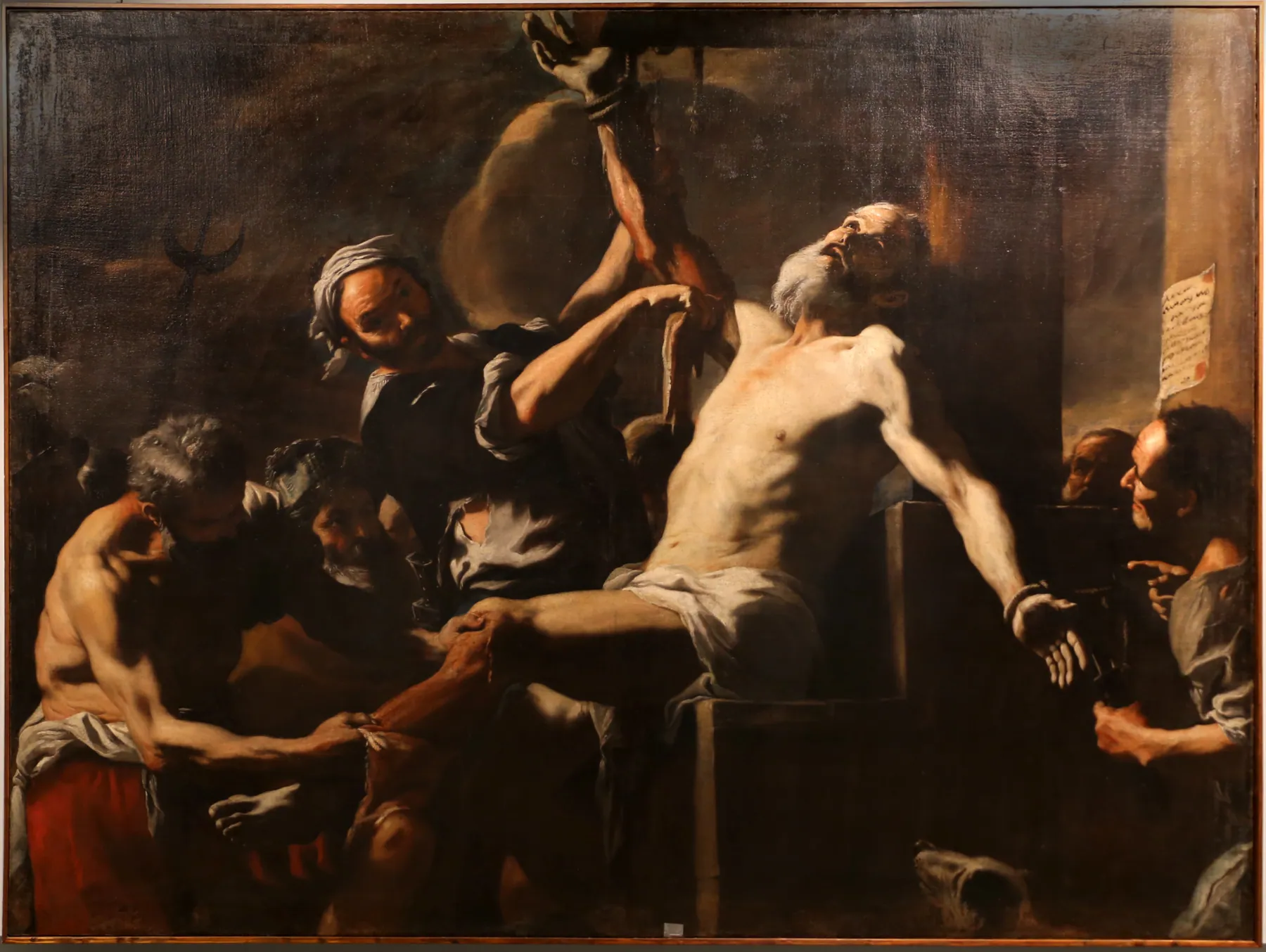 El martirio de San Bartolomé, de Mattia Preti