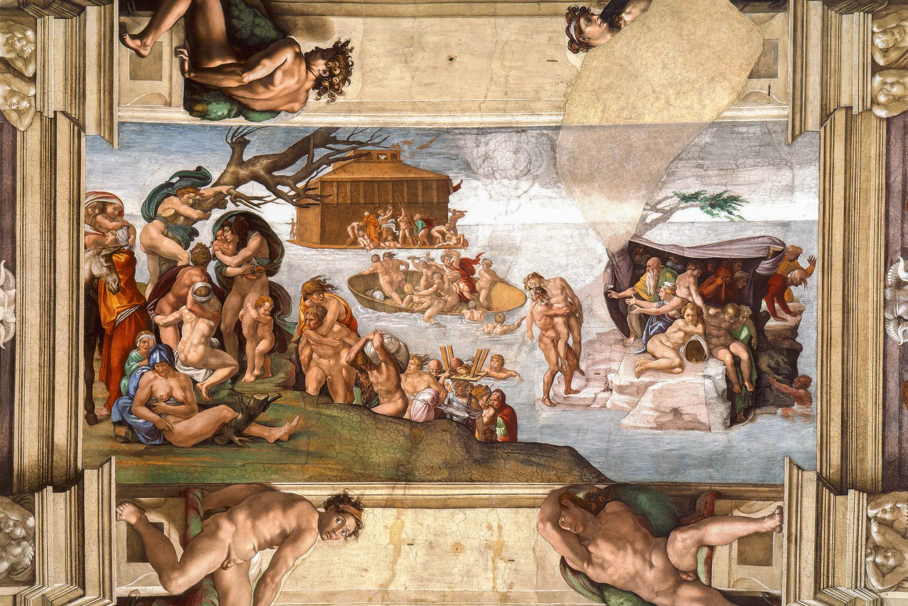 El Diluvio Universal, de Michelangelo Buonarroti