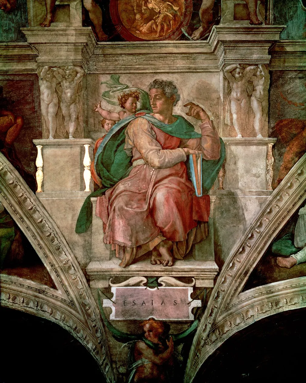 El profeta Isaías, de Michelangelo Buonarroti