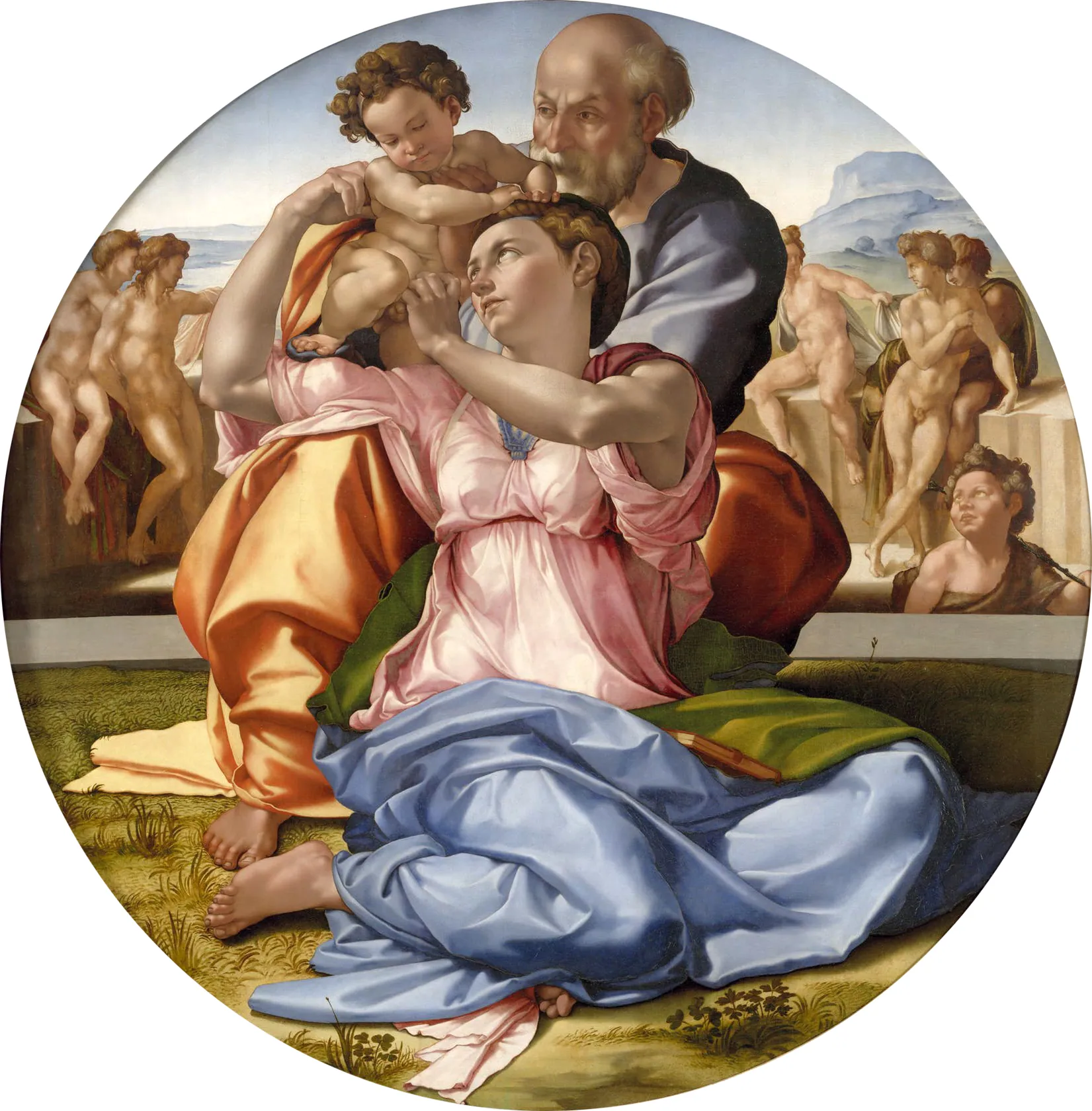 La Sagrada Familia o Tondo Doni, de Michelangelo Buonarroti