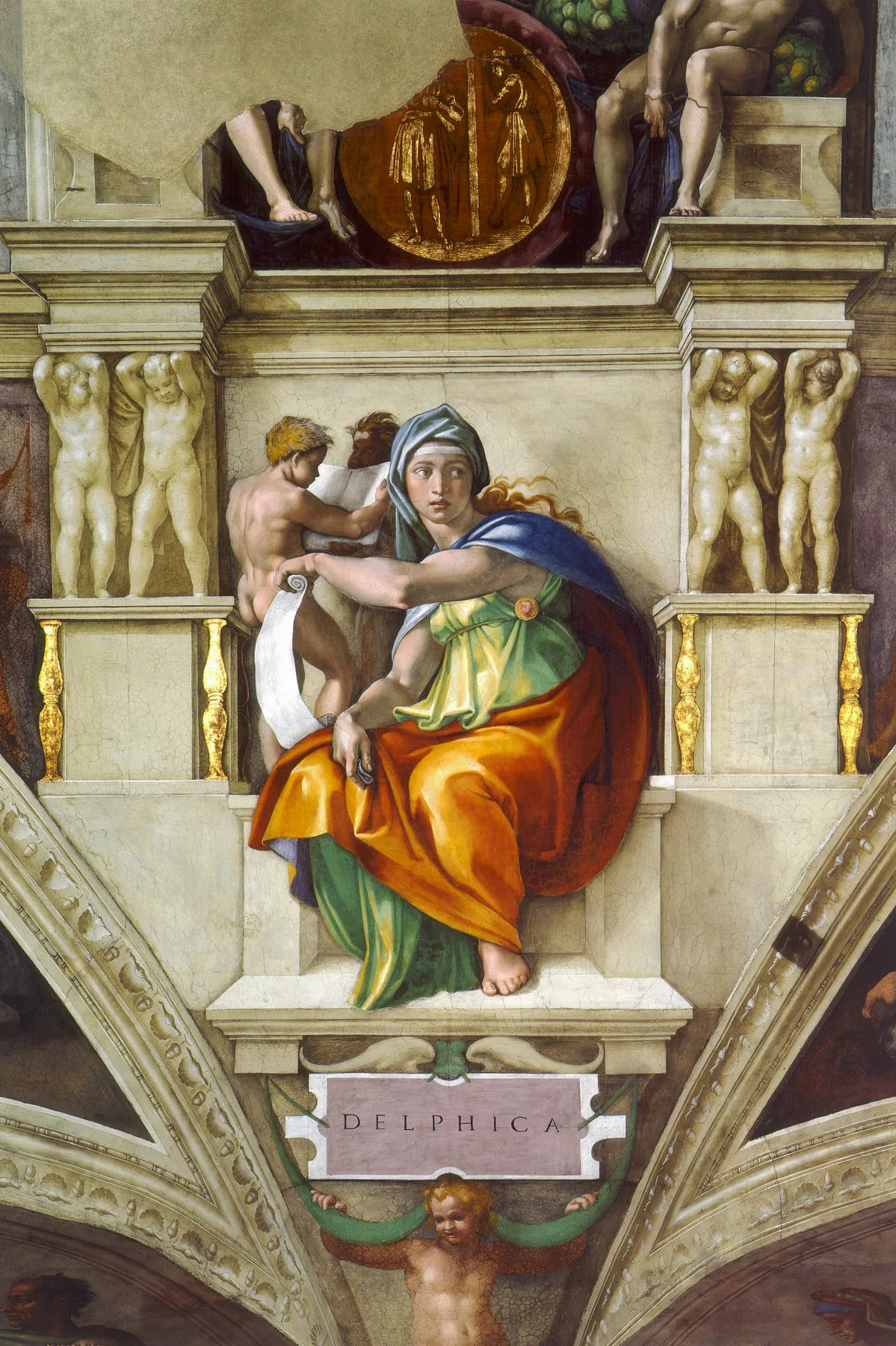 La Sibila Délfica, de Michelangelo Buonarroti