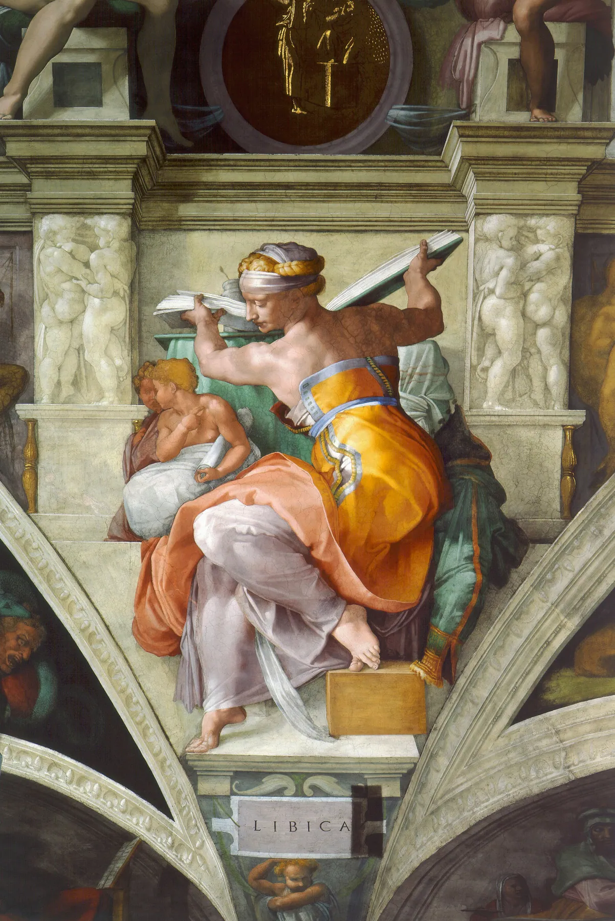 La Sibila Libia, de Michelangelo Buonarroti