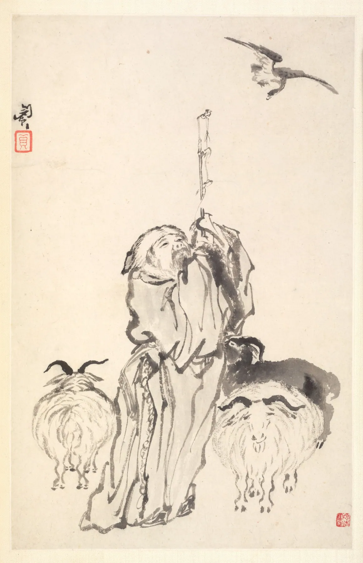 Su Wu el pastor, de Min Zhen