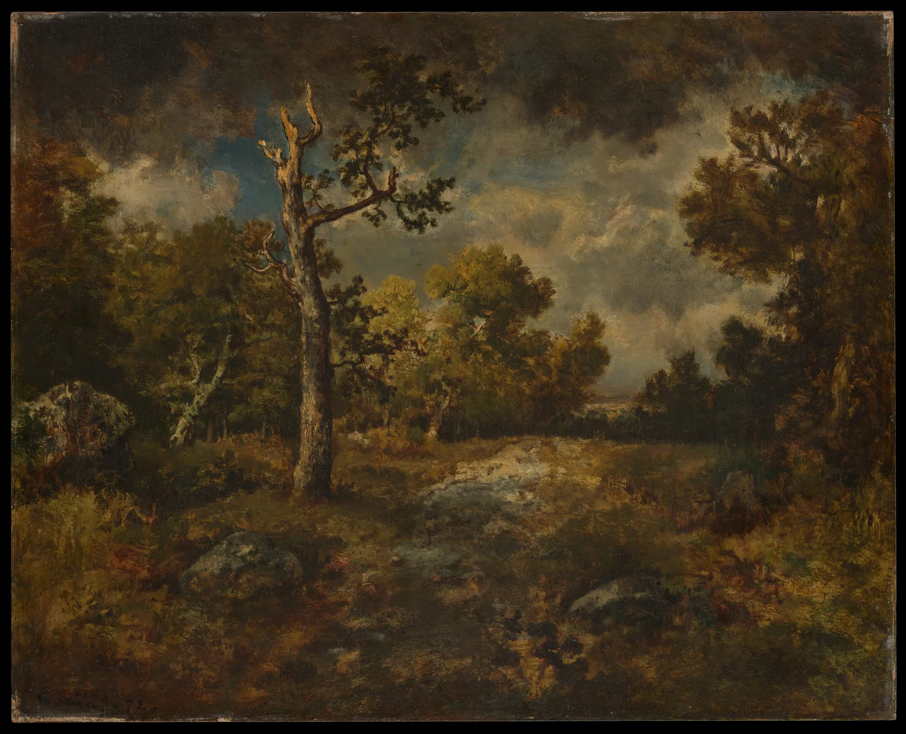 El linde del bosque, de Narcisse-Virgile Diaz de la Peña