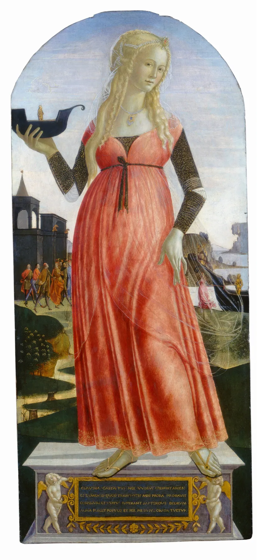 Claudia Quinta, de Neroccio de' Landi