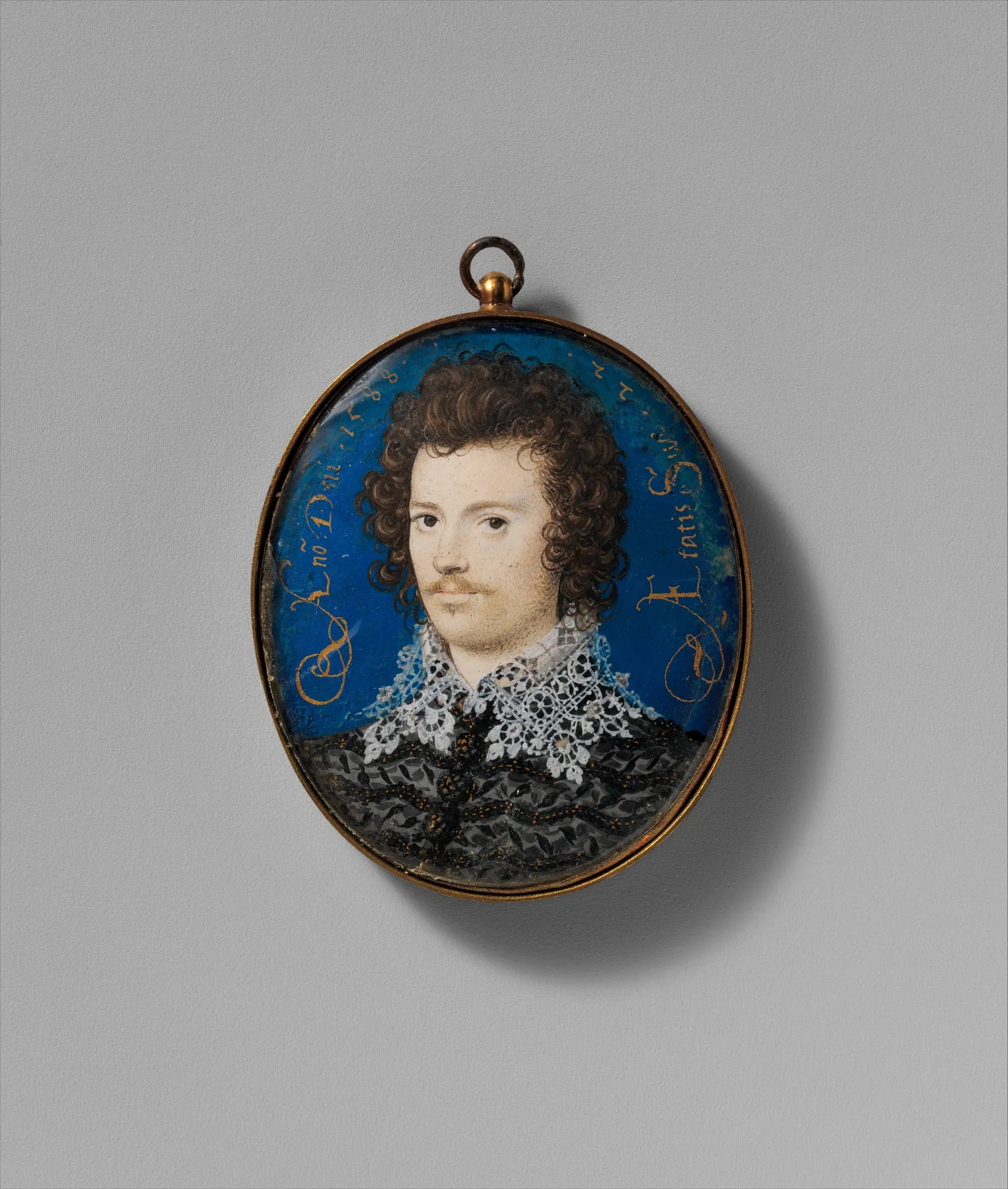 Retrato de un joven, probablemente Robert Devereux (1566–1601), segundo conde de Essex, de Nicholas Hilliard