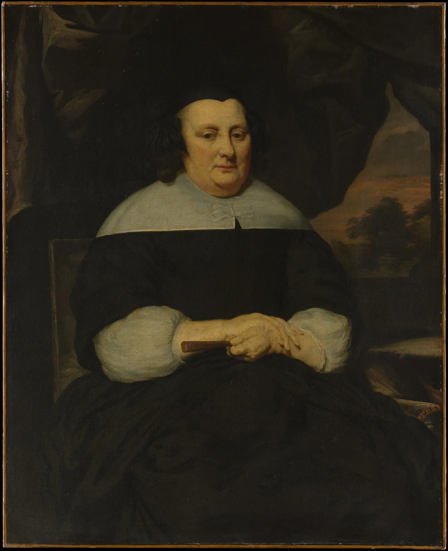 Retrato de una mujer, de Nicolaes Maes