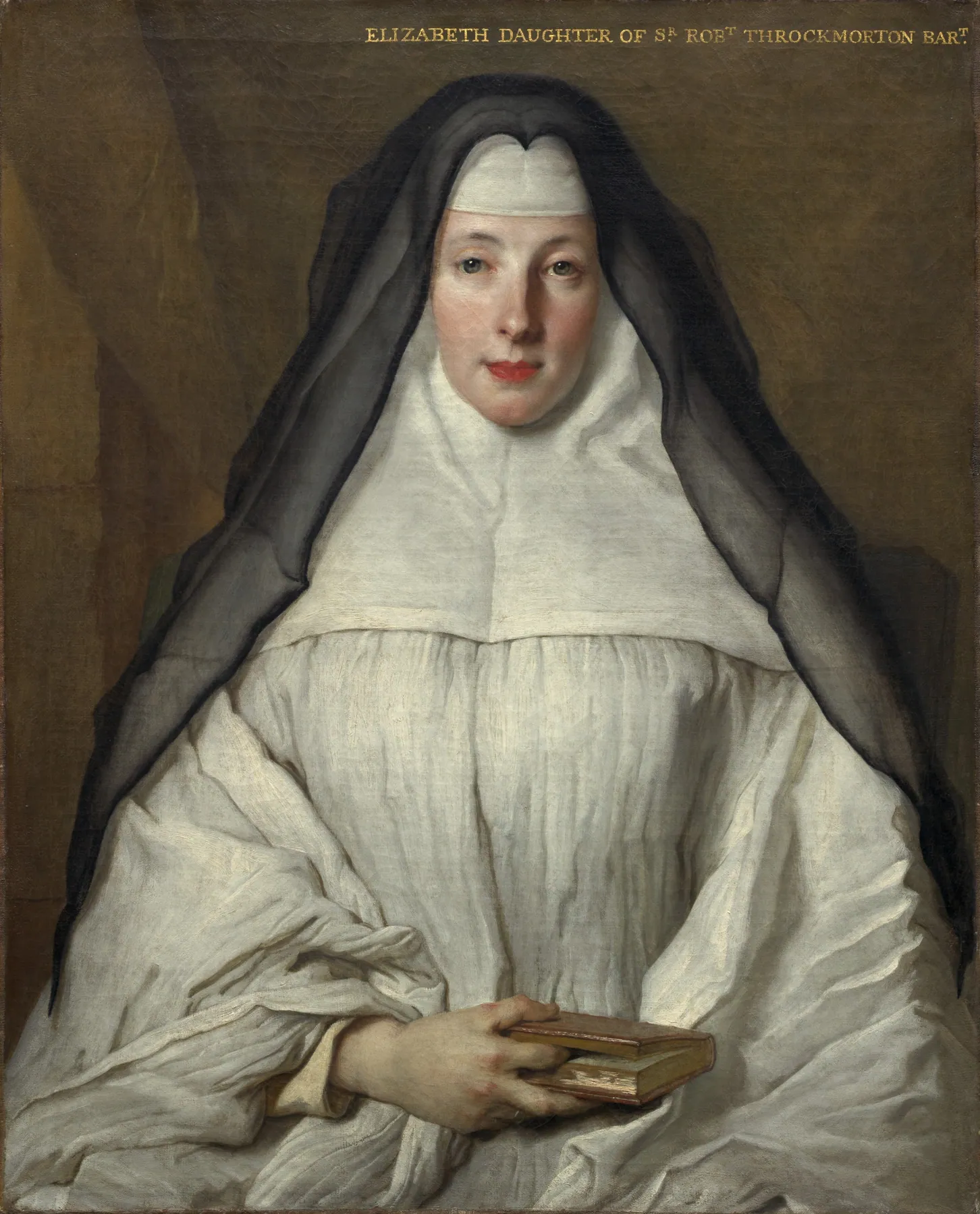 Elizabeth Throckmorton, canonesa de la Orden de las Damas Agustinas Inglesas, de Nicolas de Largillierre