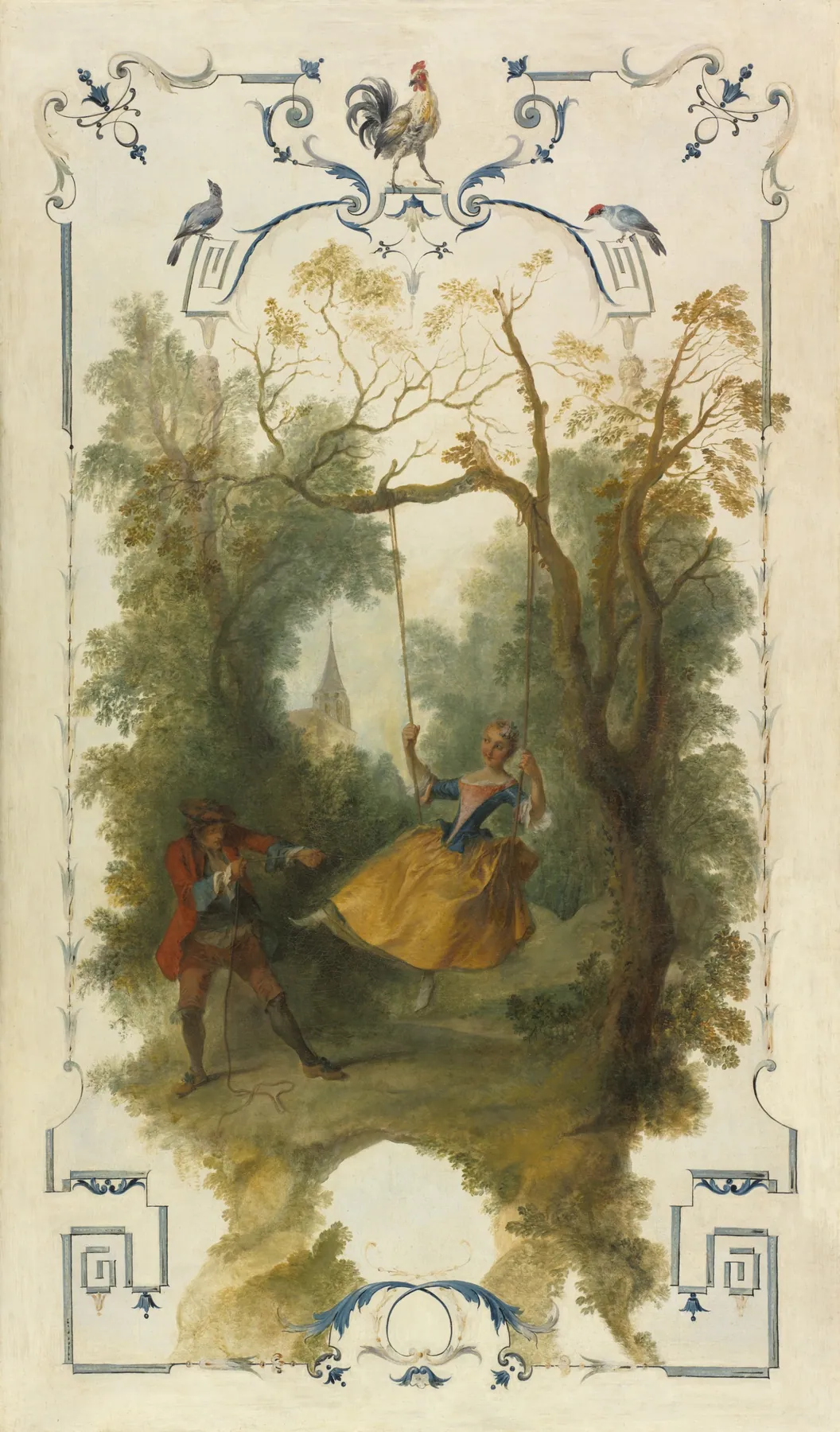 El columpio, de Nicolas Lancret