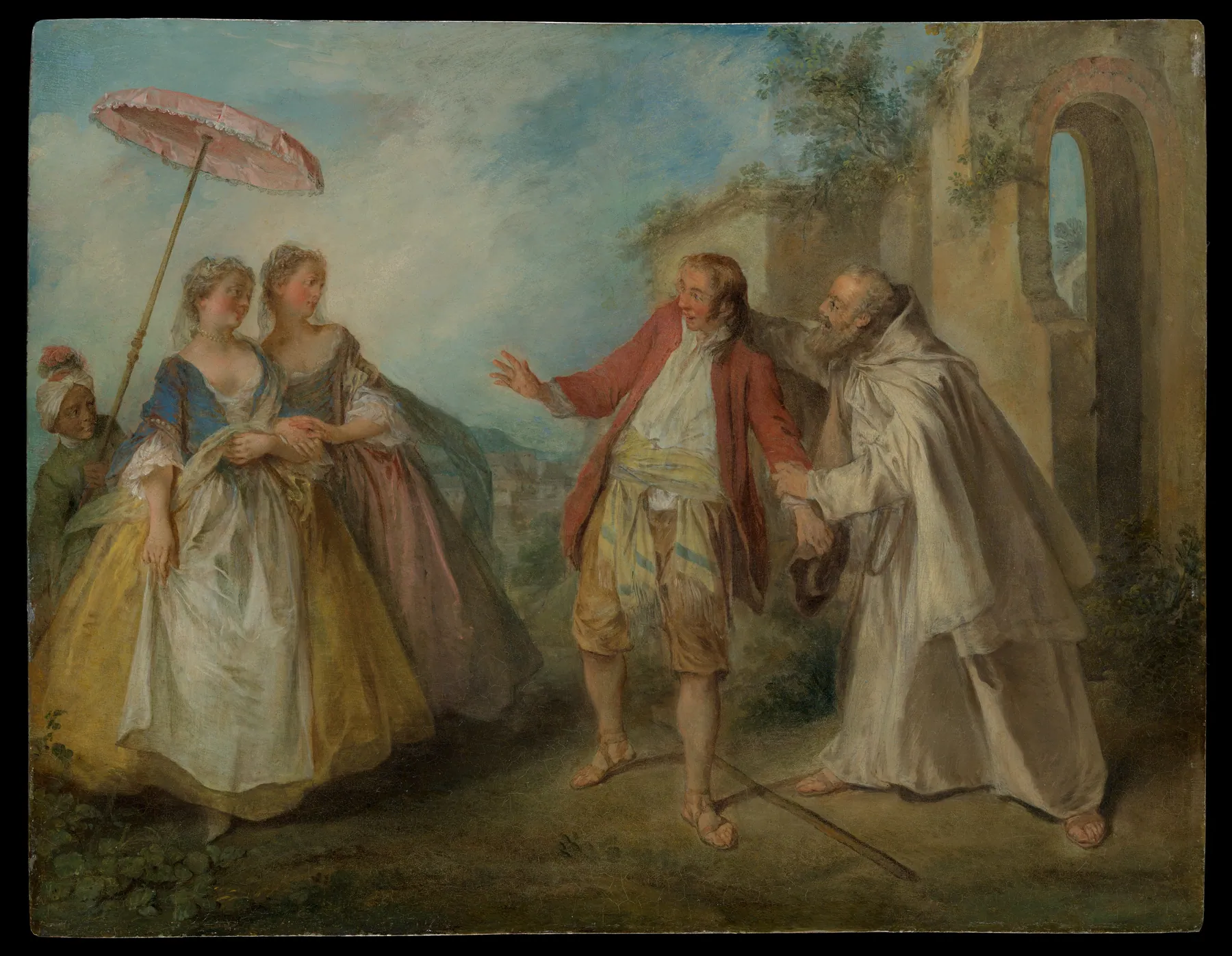 Los gansos del hermano Philippe, de Nicolas Lancret