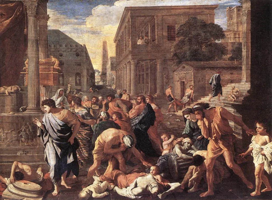 La peste de Azoth, de Nicolas Poussin