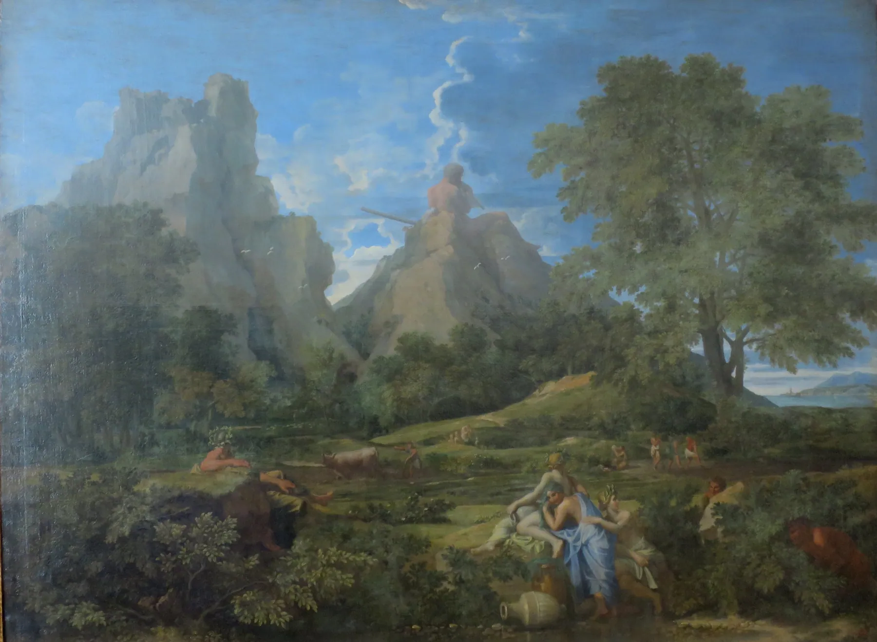 Paisaje con Polifemo, de Nicolas Poussin