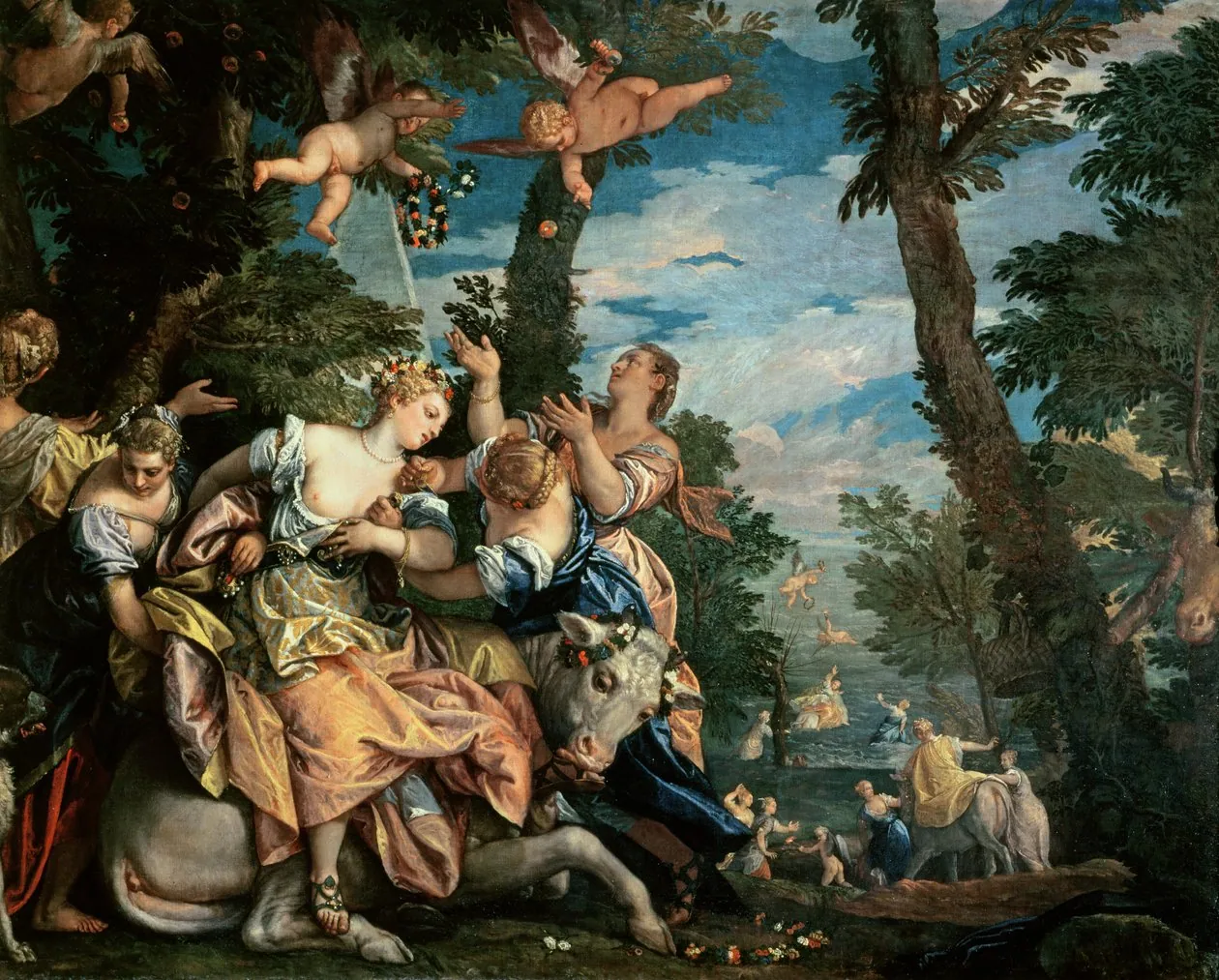 El rapto de Europa, de Paolo Veronese