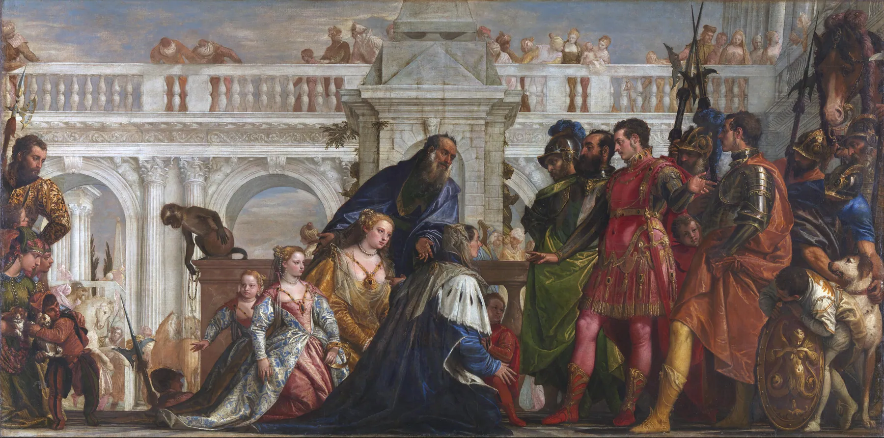 La familia de Darío ante Alejandro, de Paolo Veronese
