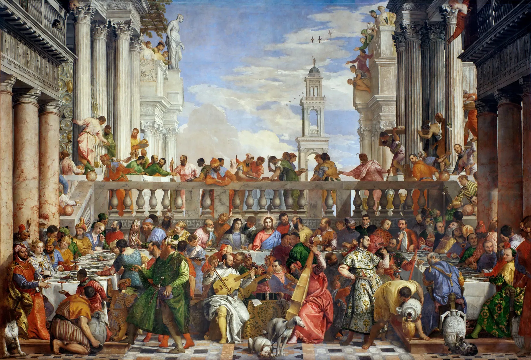 Las bodas de Caná, de Paolo Veronese
