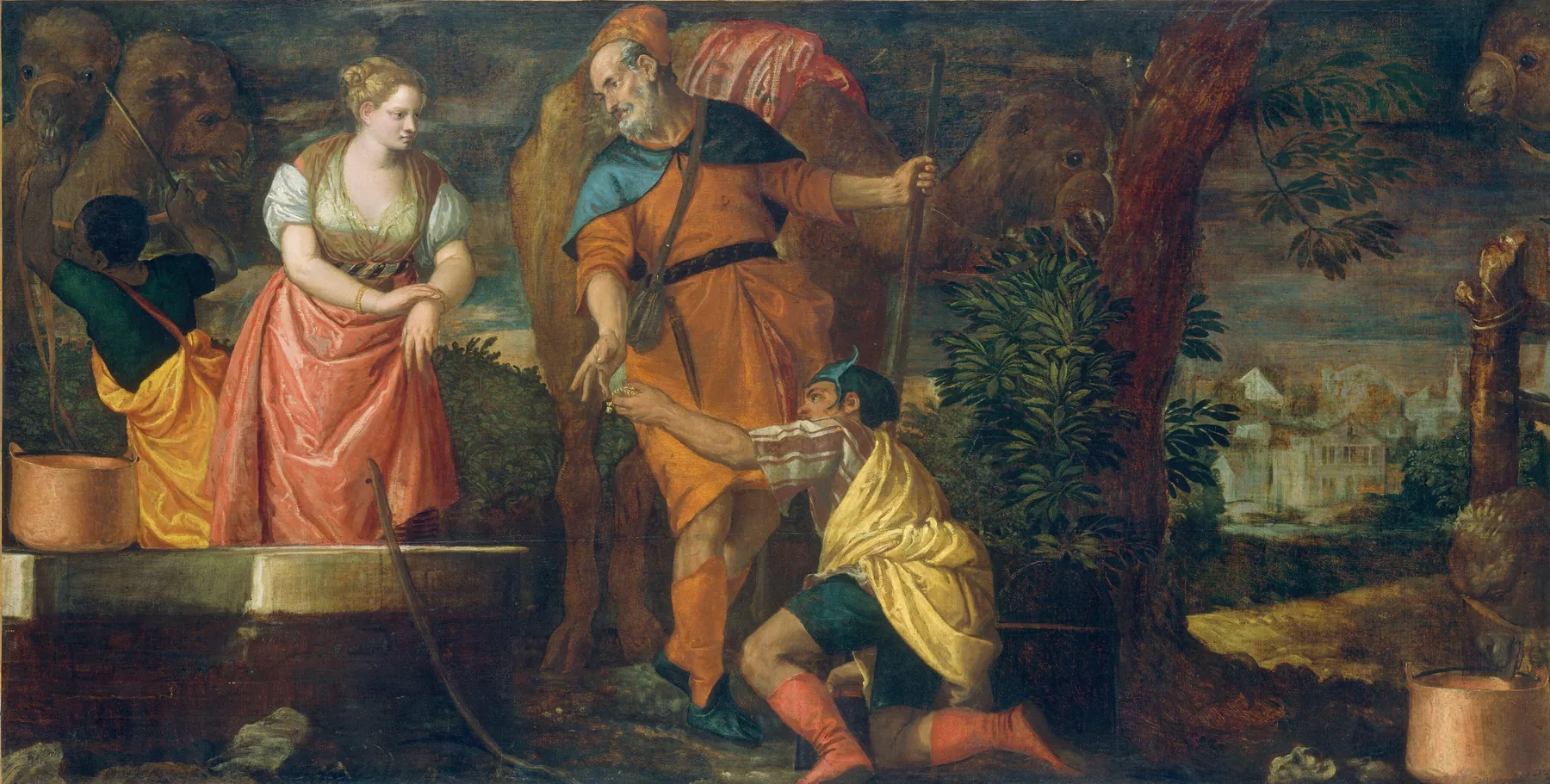 Rebeca en el pozo, de Paolo Veronese