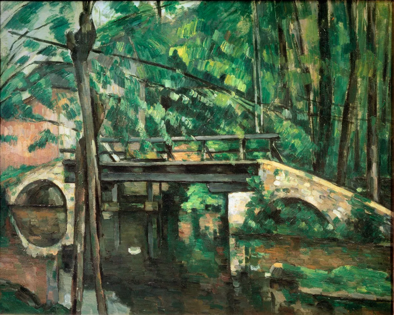El puente de Maincy, de Paul Cézanne
