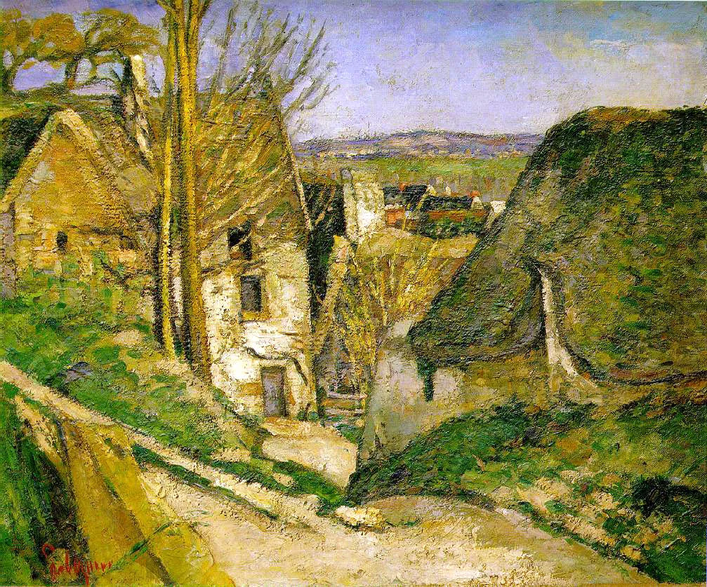 La casa del ahorcado, de Paul Cézanne