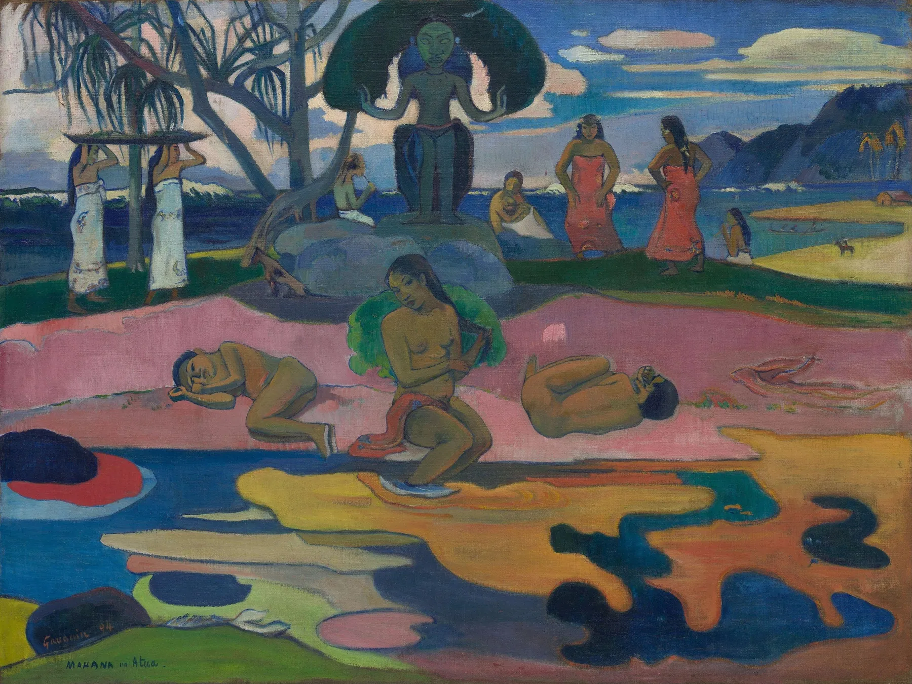 Día de los dioses, de Paul Gauguin