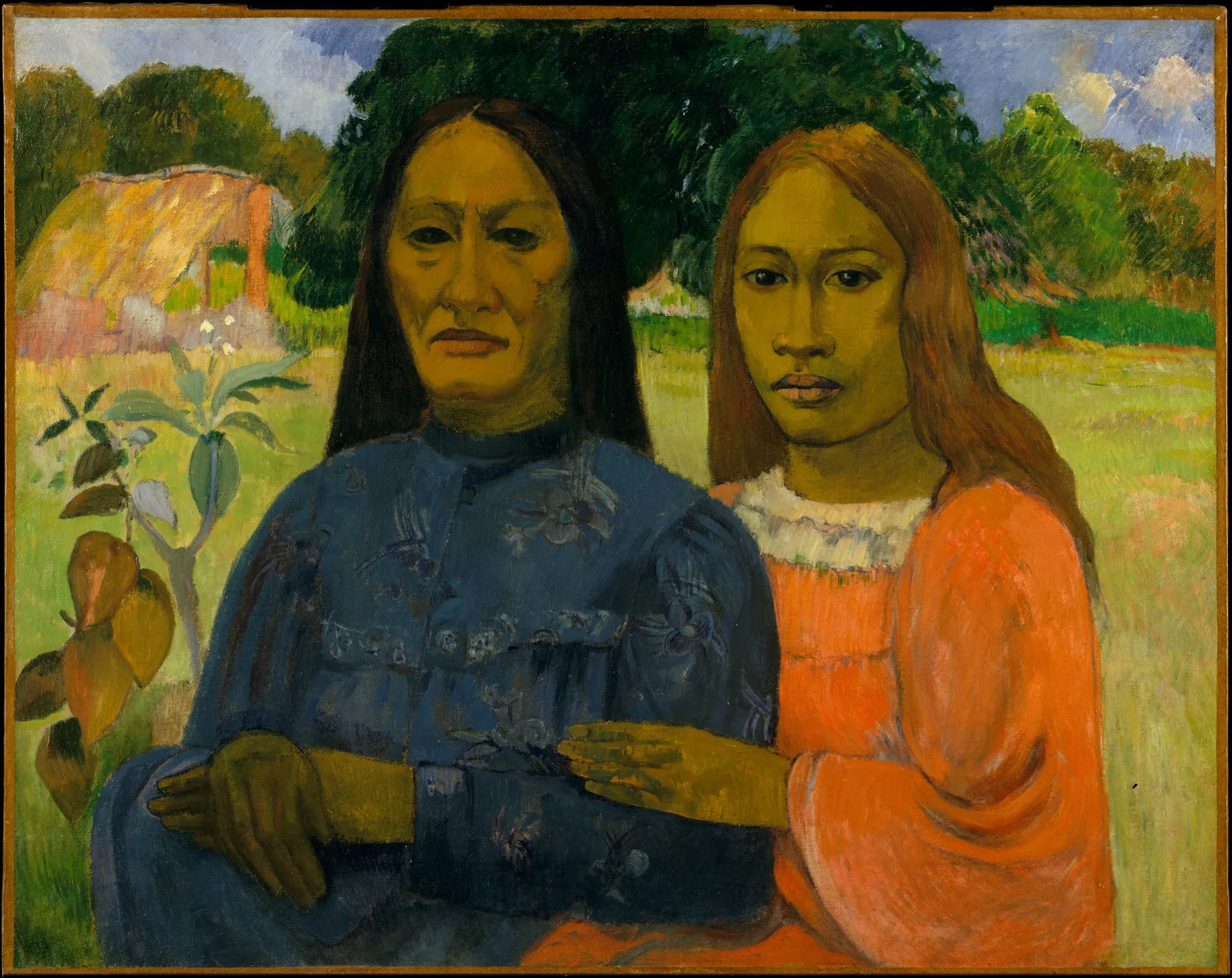 Dos mujeres, de Paul Gauguin