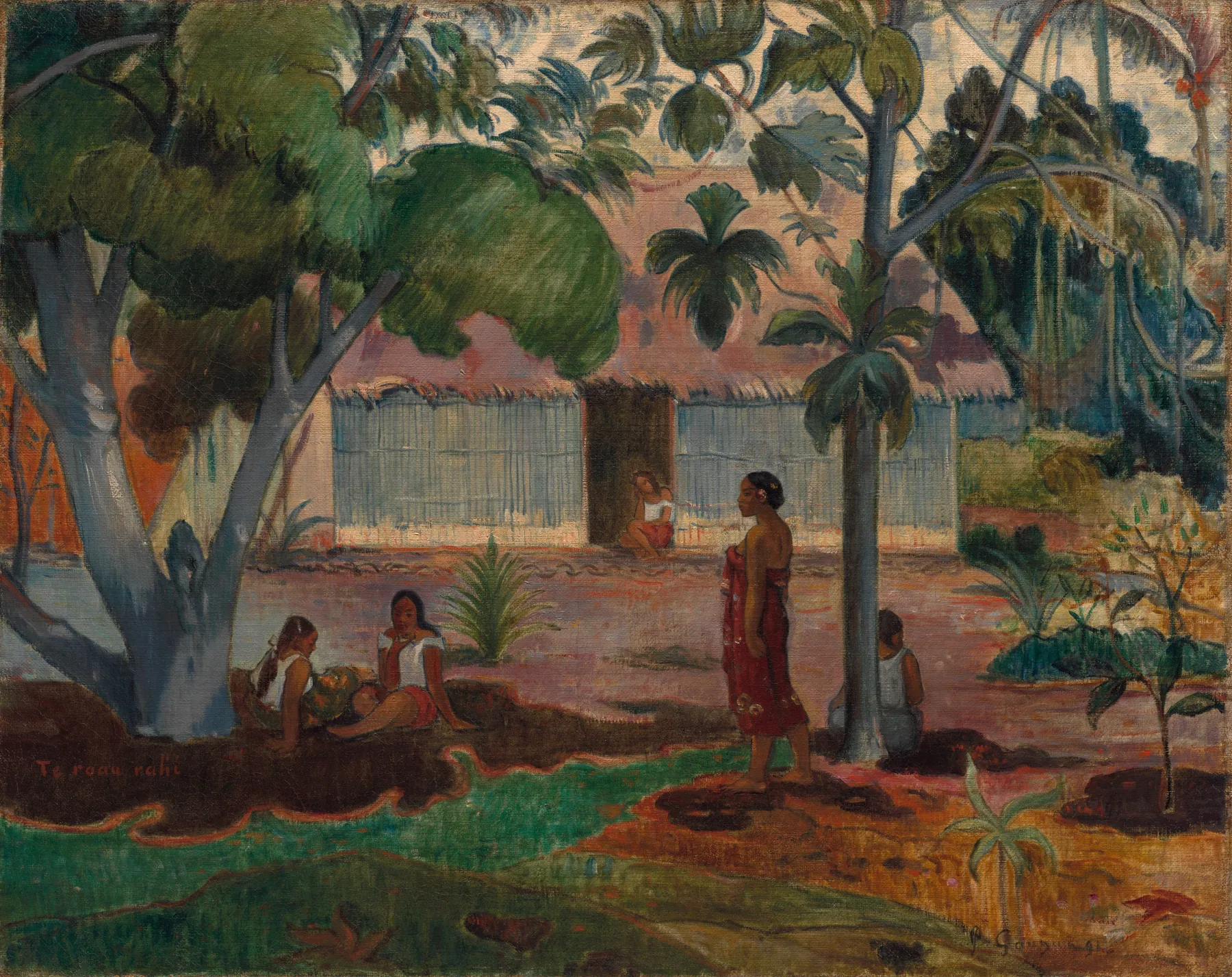 El gran árbol, de Paul Gauguin